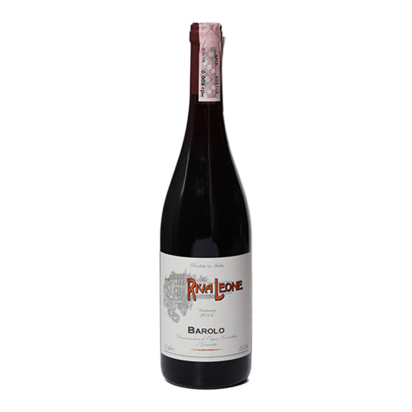 Вино Riva Leone Barolo DOCG червоне сухе 14% 0,75л