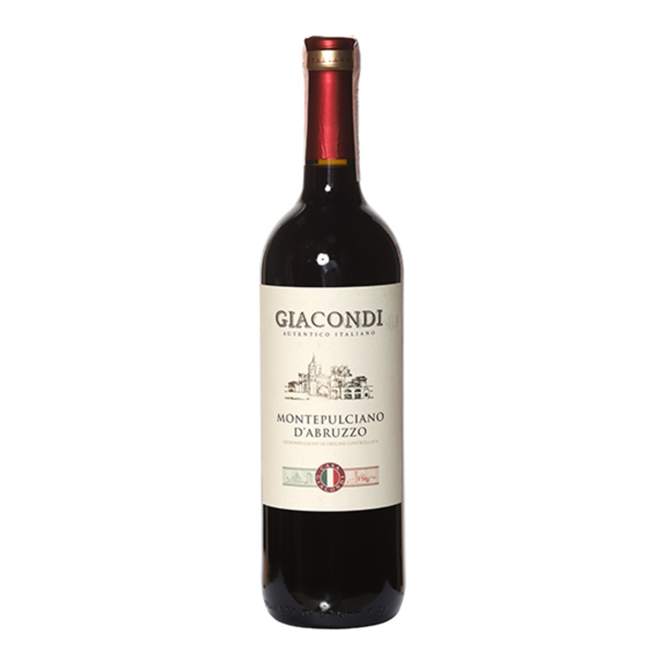 Вино Giacondi Montepulciano d'Abruzzo DOC червоне напівсолодке 13% 0,75л