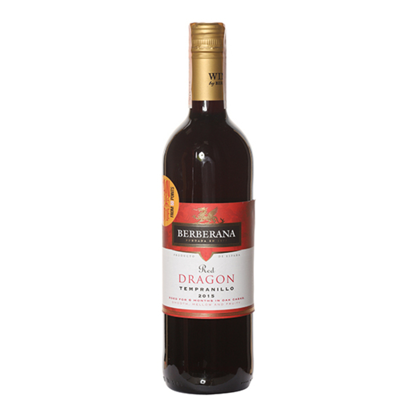 Вино Berberana Dragon Tempranillo червоне сухе 13% 0,75л