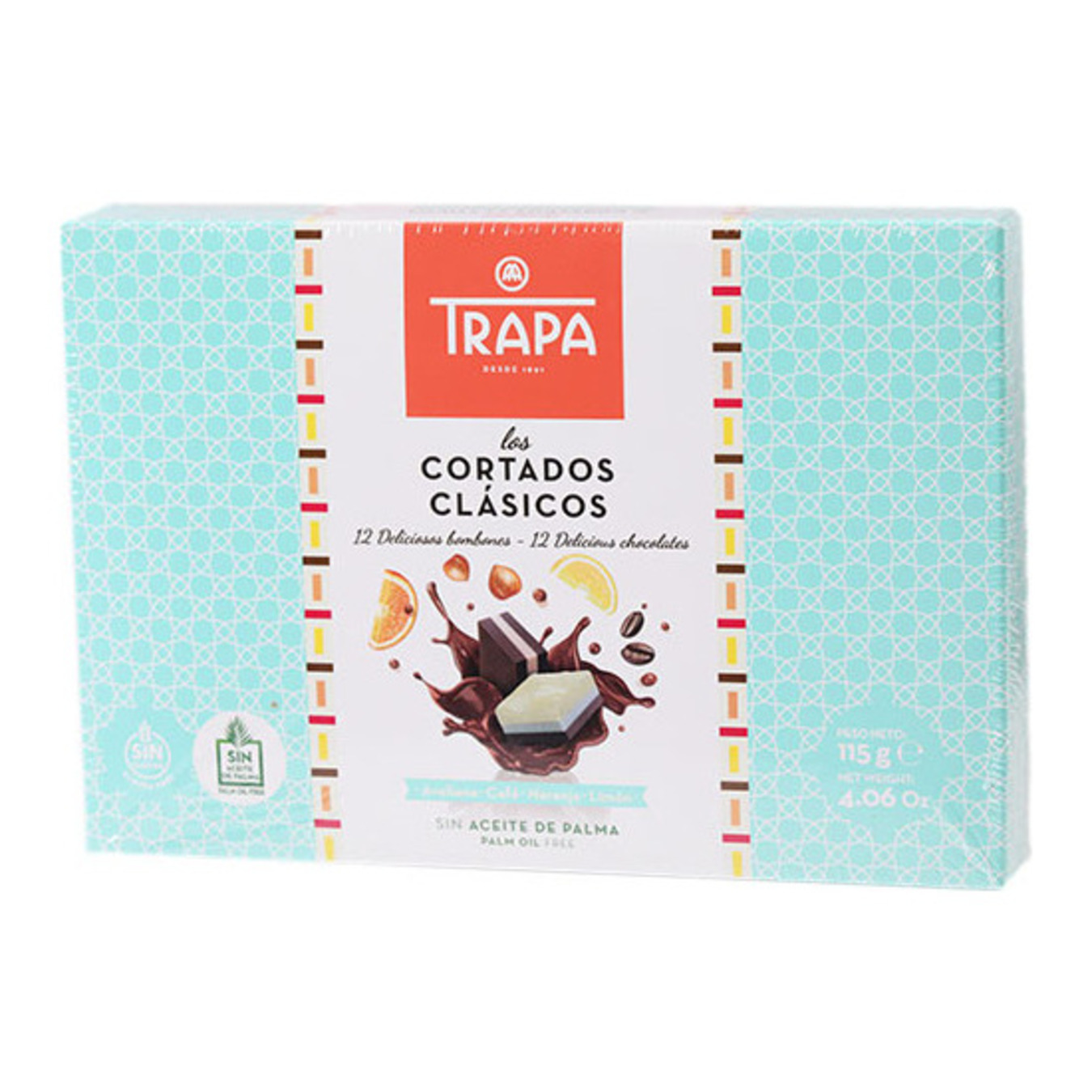 Chocolate Candies Trapa with Filling Assorti 115g