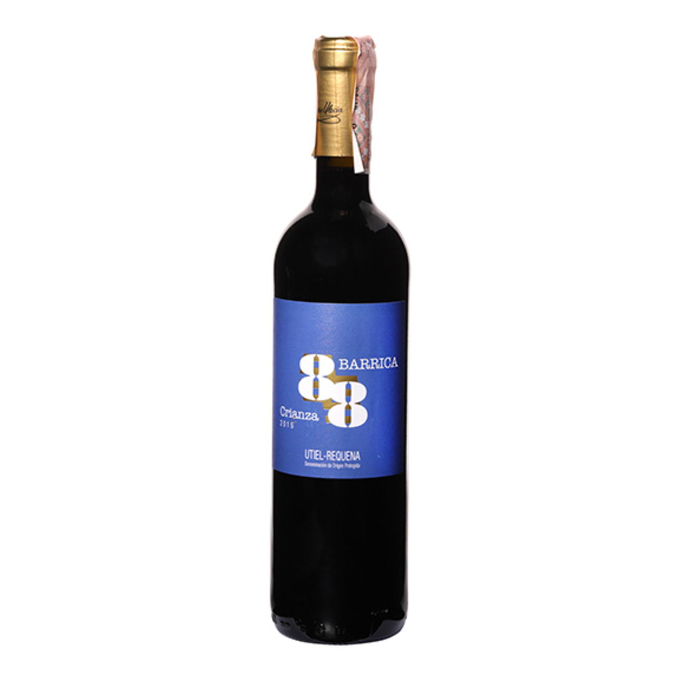 Вино Barrica 88 Crianza do Utiel-Requena красное сухое 13% 0,75л