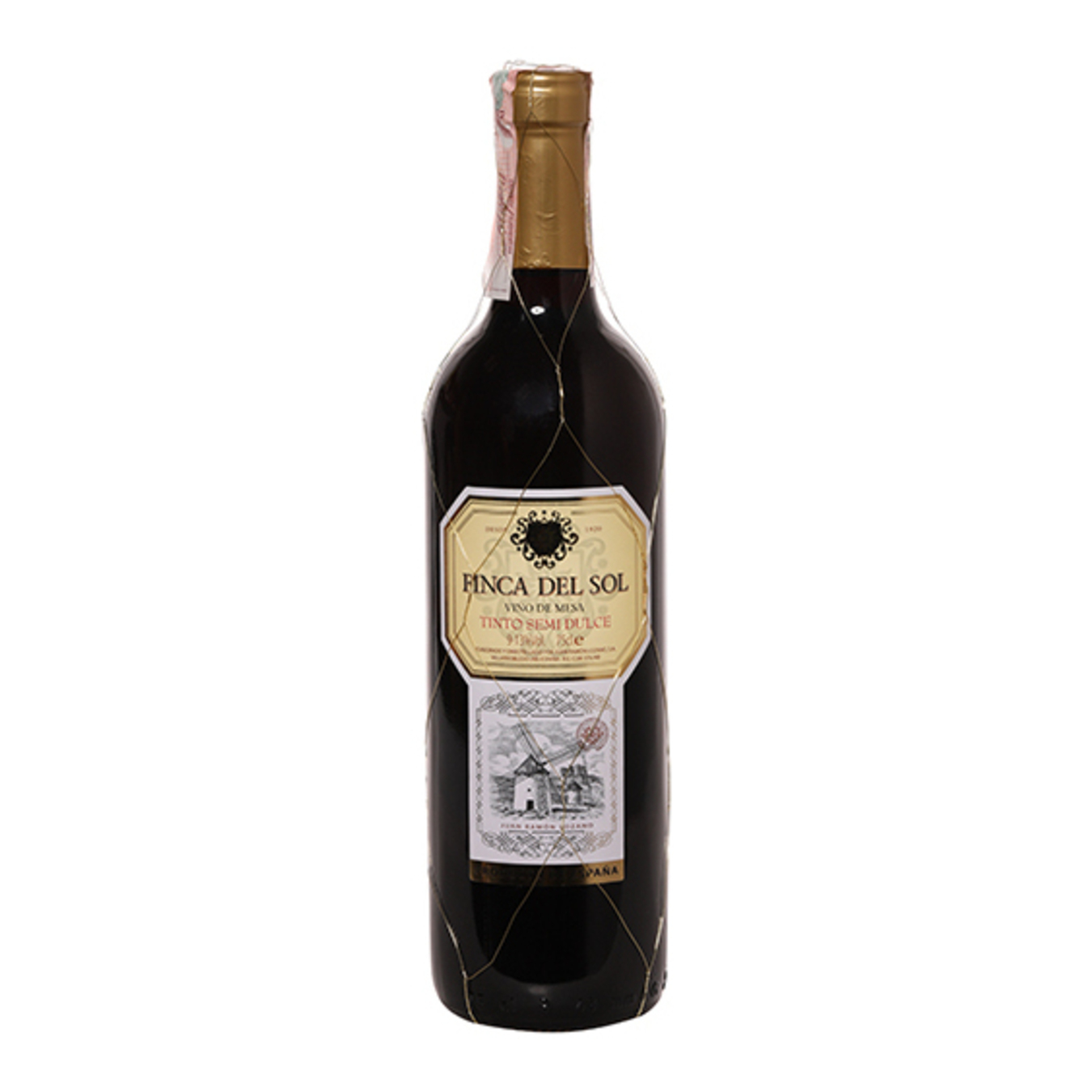 Вино Finca Del Sol Tinto Semi Dulce червоне напівсолодке 13% 0,75л