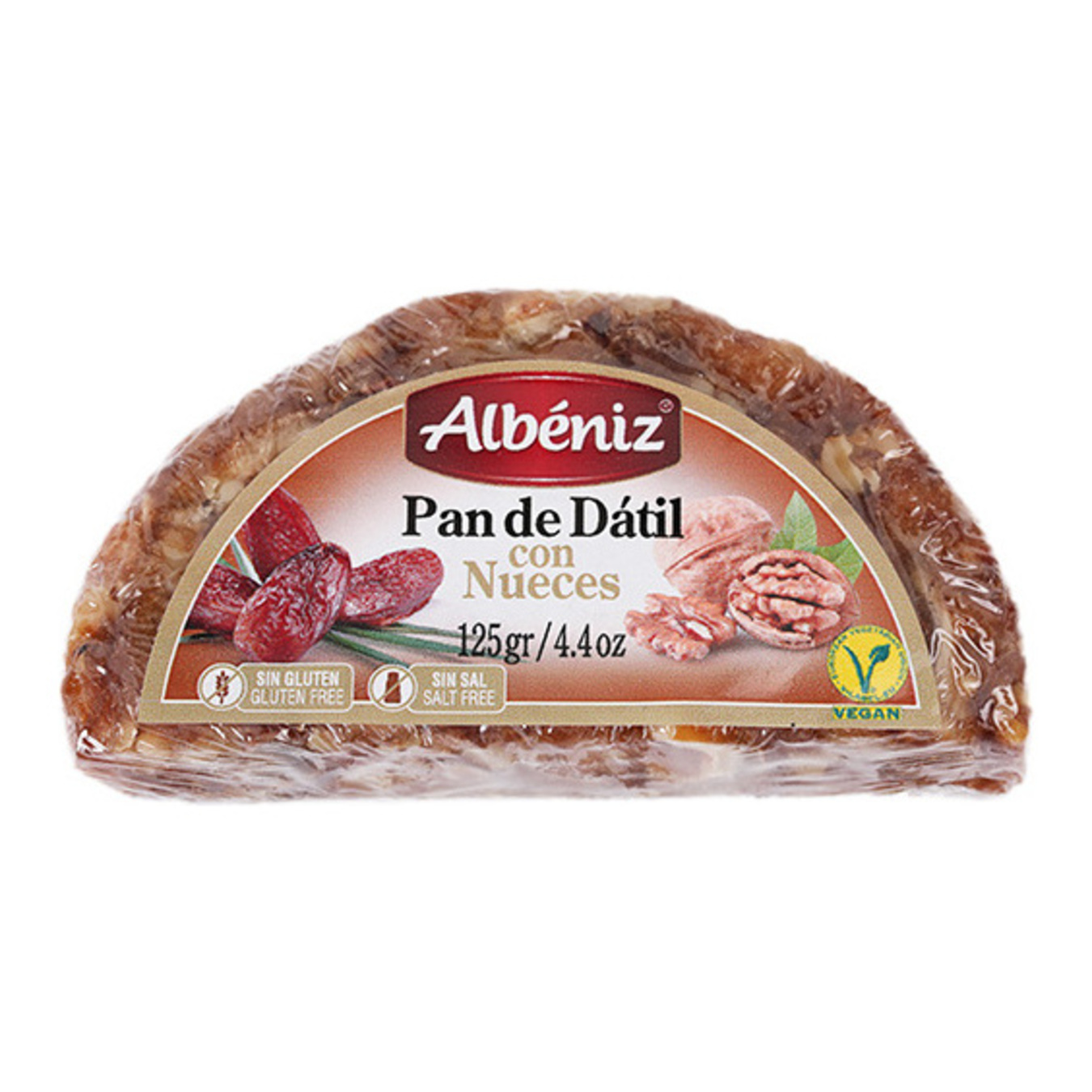 Фініково-горіховий хліб Albeniz Іспанський 125г