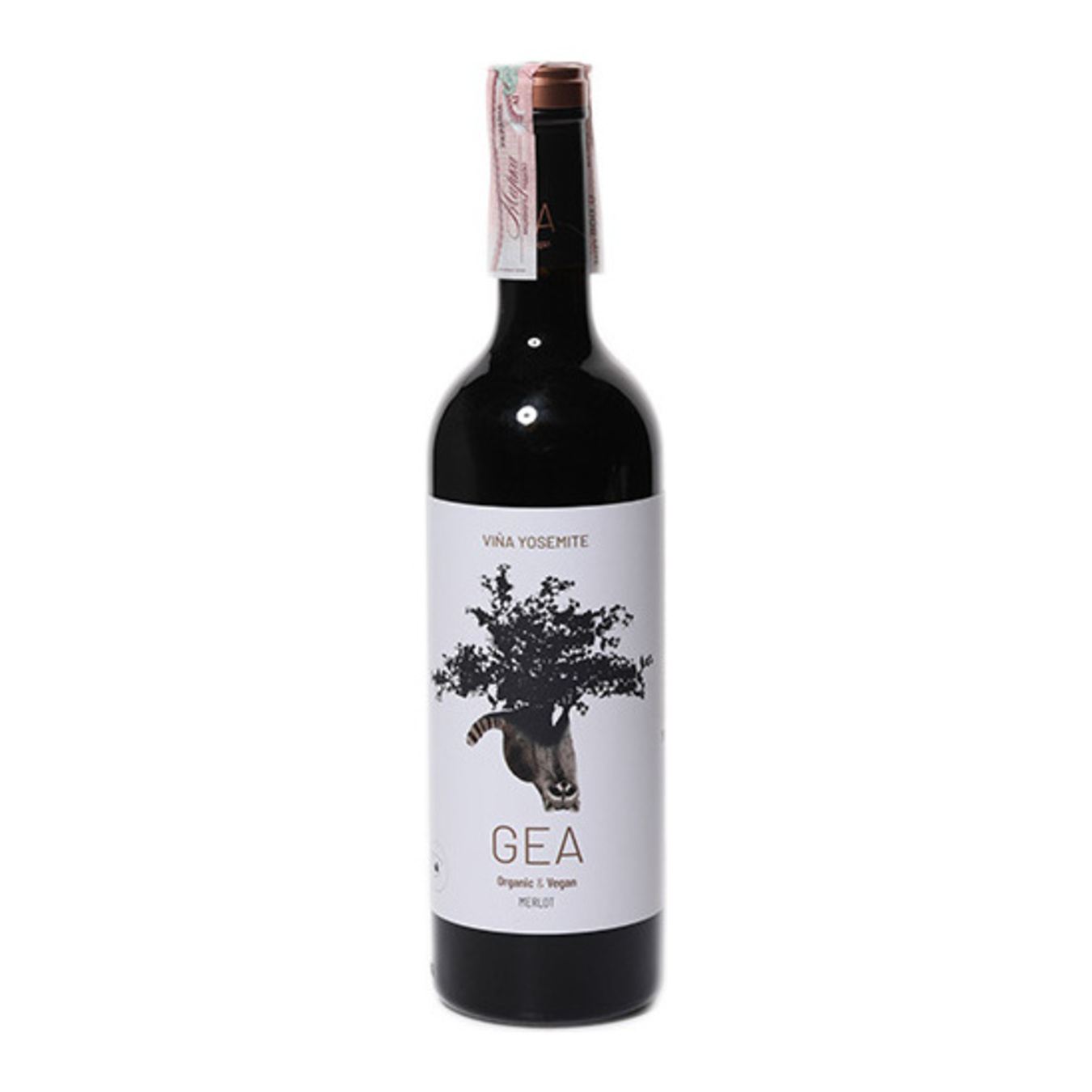 Вино Gea Organic & Vegan Merlot красное сухое 13,5% 0,75л