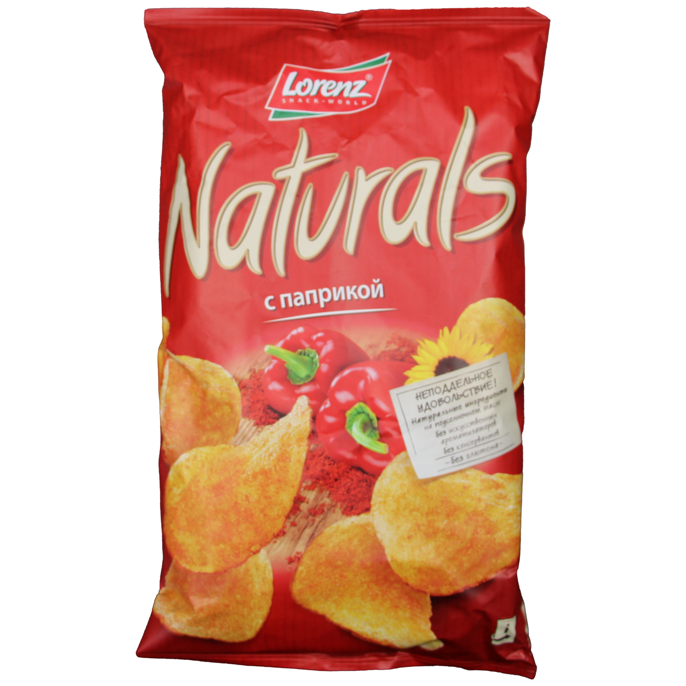 Potato chips Lorenz Naturals with paprika 100g