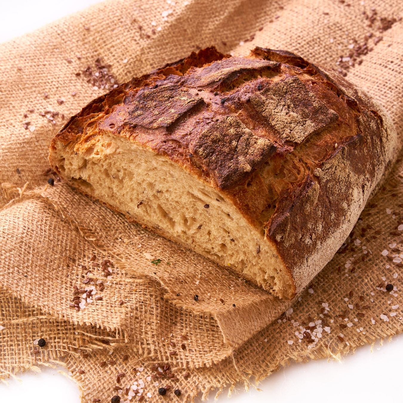 Хліб гречаний зерновий подовий