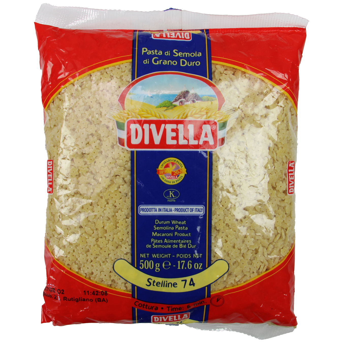 Divella Stelline 74 Pasta 500g