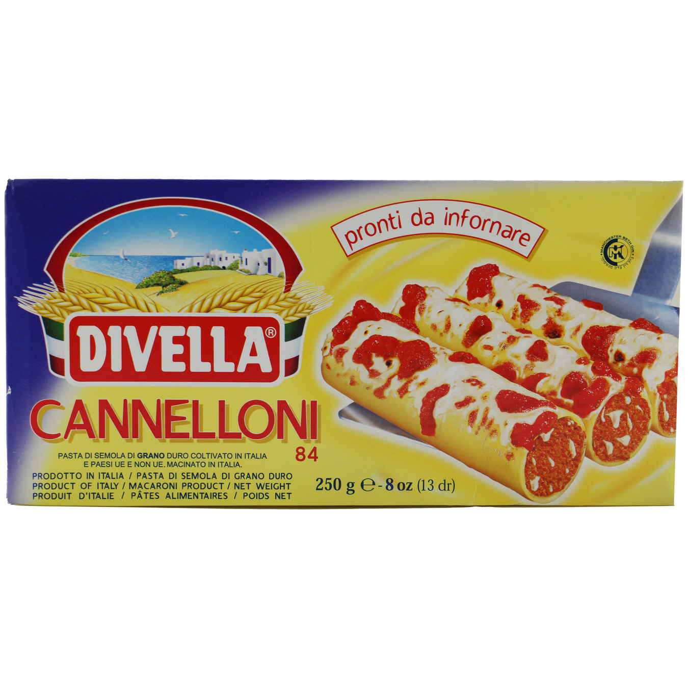 Divella Fusilli Cannelloni Pasta 250g