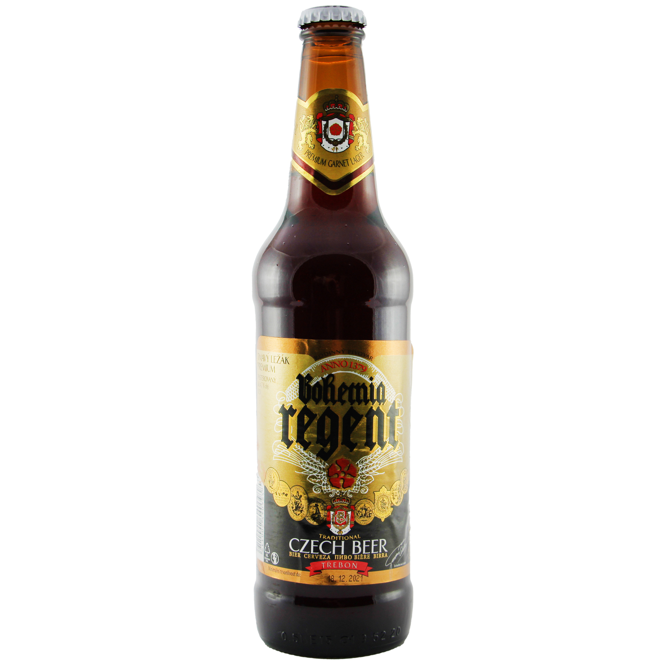 Пиво Bohemia Regent Premium Lager темное 4,7% 0,5л