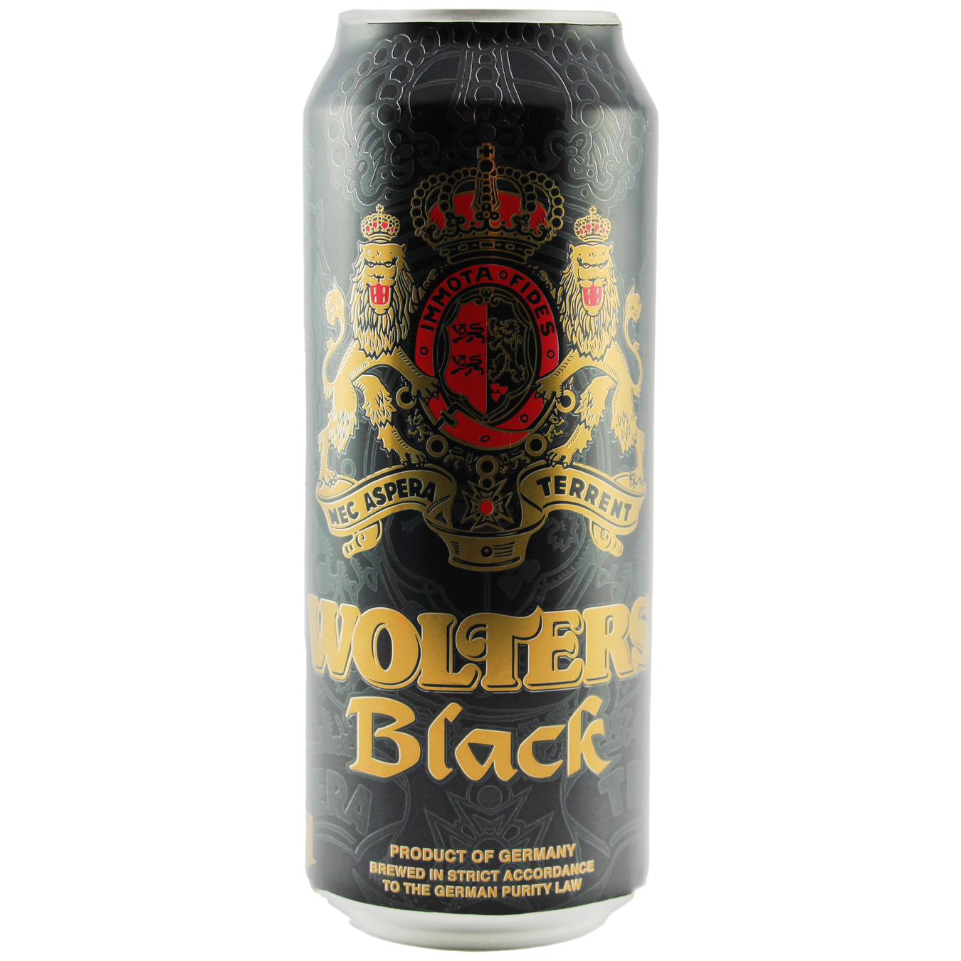 Пиво Wolters Premium Black Pilsner Beer темное 5% 0,5л