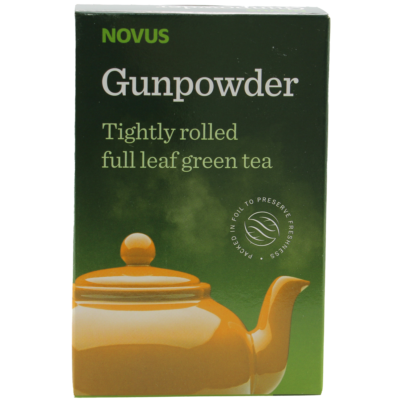 Чай зелений Novus ганпаудер 100г