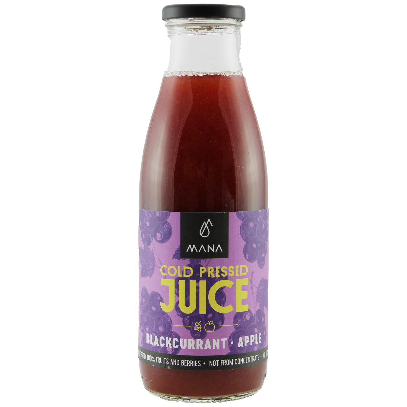 Mana Apple - Black Currant Juice 0,75l