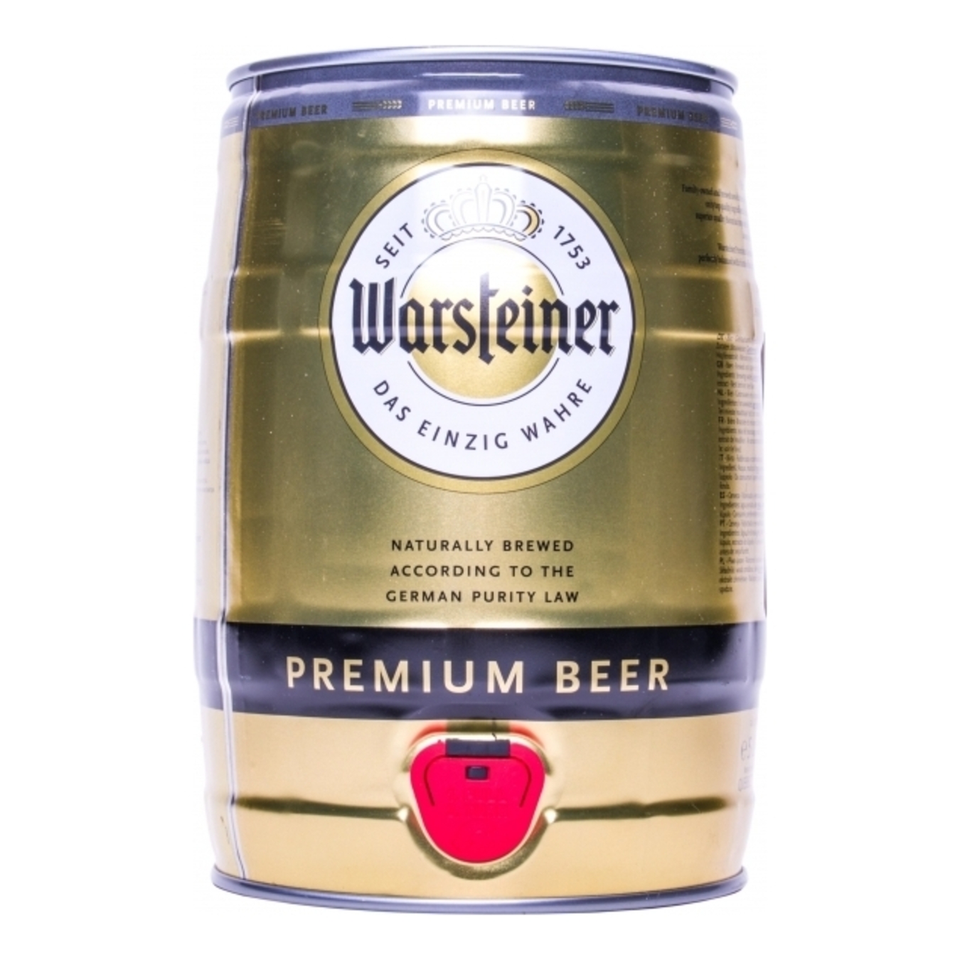 Beer Warsteiner Premium Light 4,8% 5l