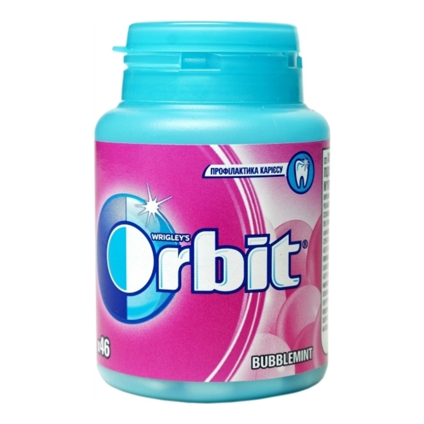 Orbit Bubblemint Chewing Gum 64g