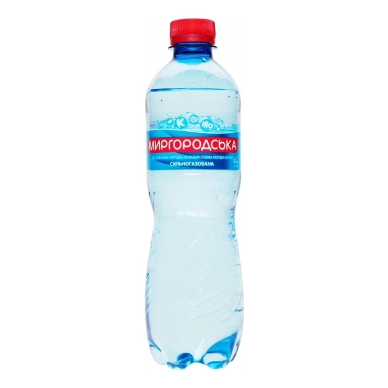 Sparkling water Mirgorodska plastic bottle 0,5l