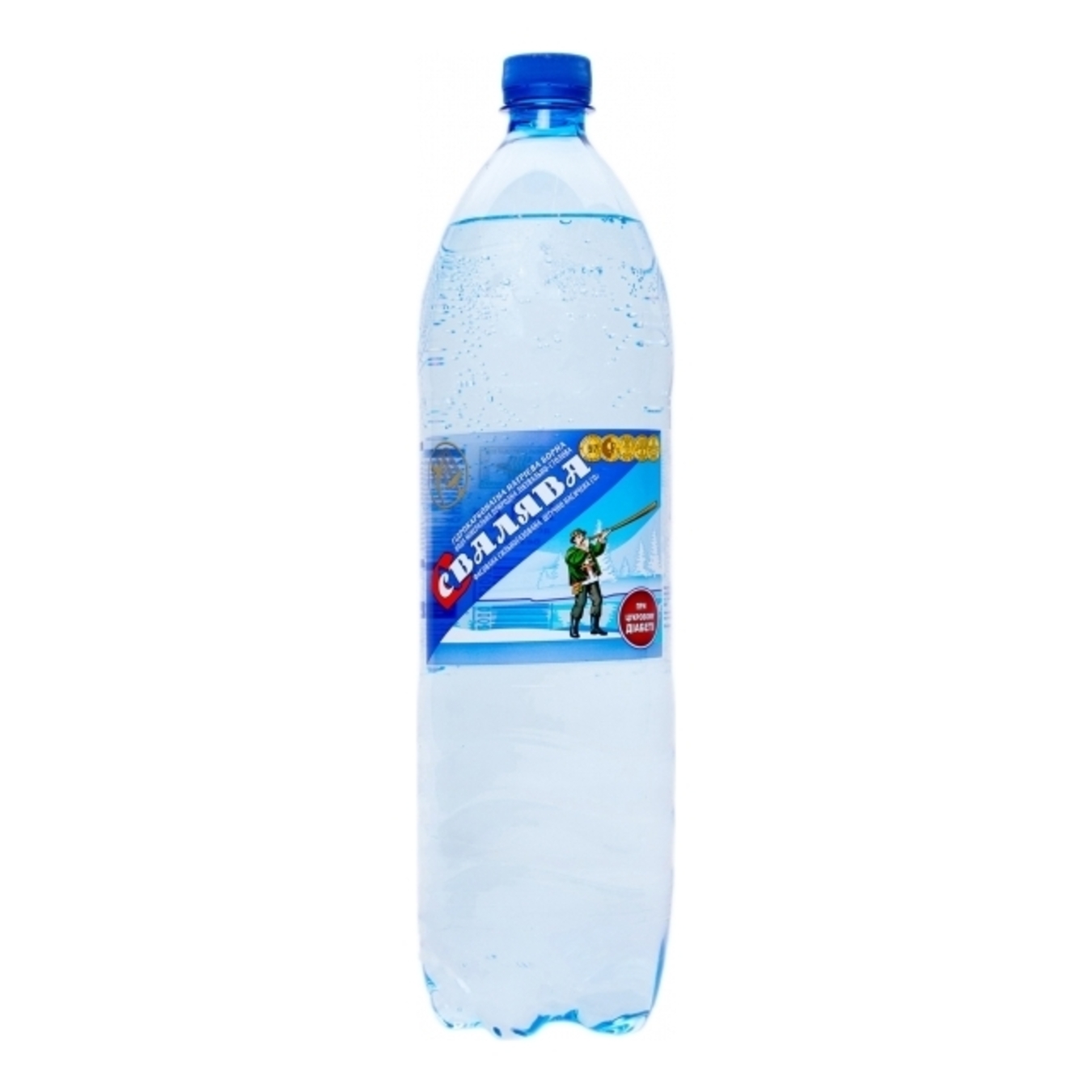 Sparkling medical-table mineral water Svalyava 1,5l