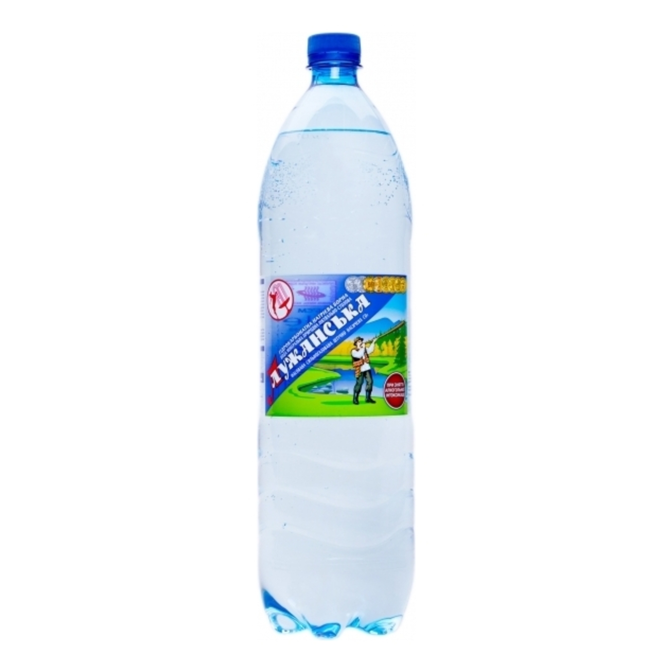 Sparkling medical-table mineral water Luzhanska 1500ml