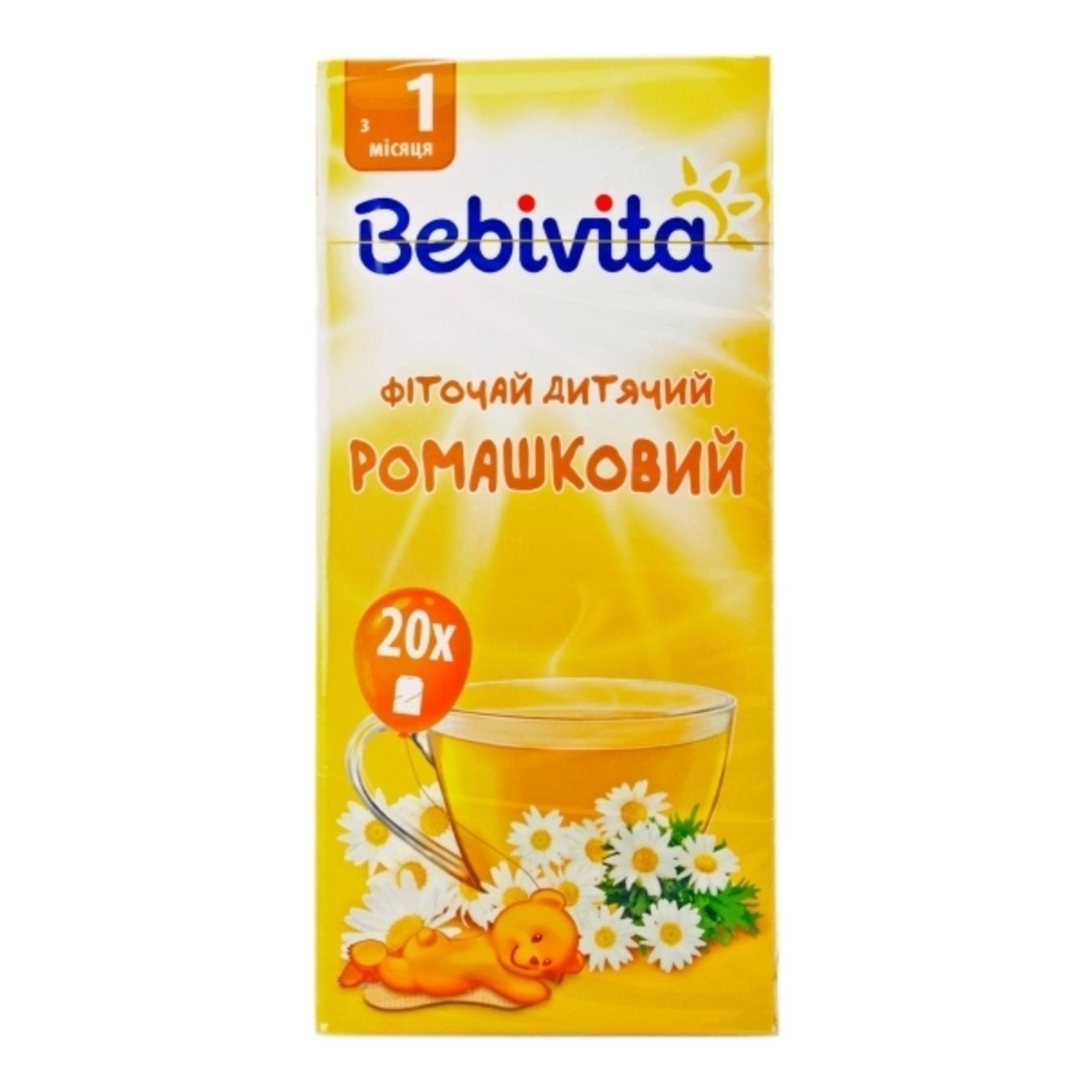 Фиточай Bebivita ромашковый для детей с 1 месяца 30г