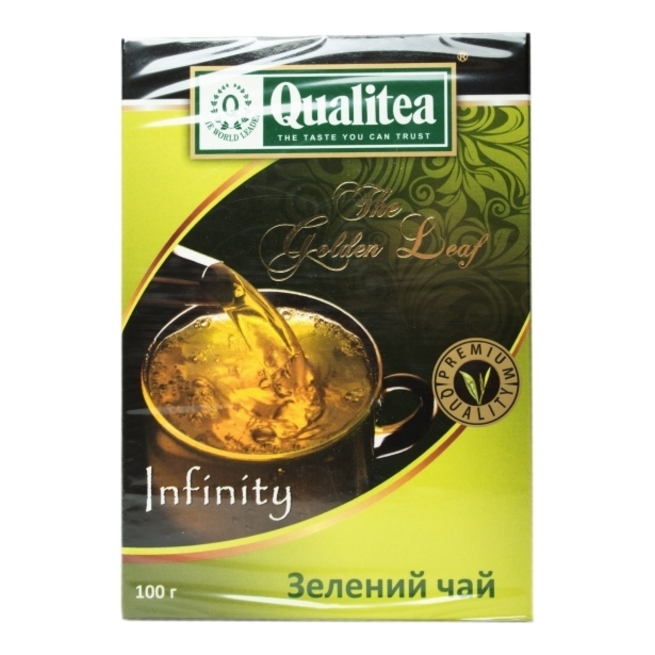 Чай зеленый Qualitea крупнолистовой 100г