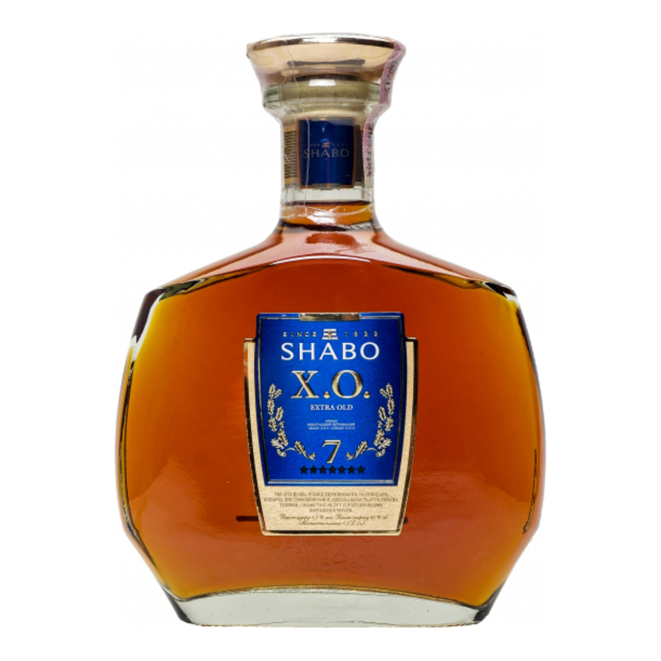 Shabo Х.О. 7 stars brandy 40% 0,5l
