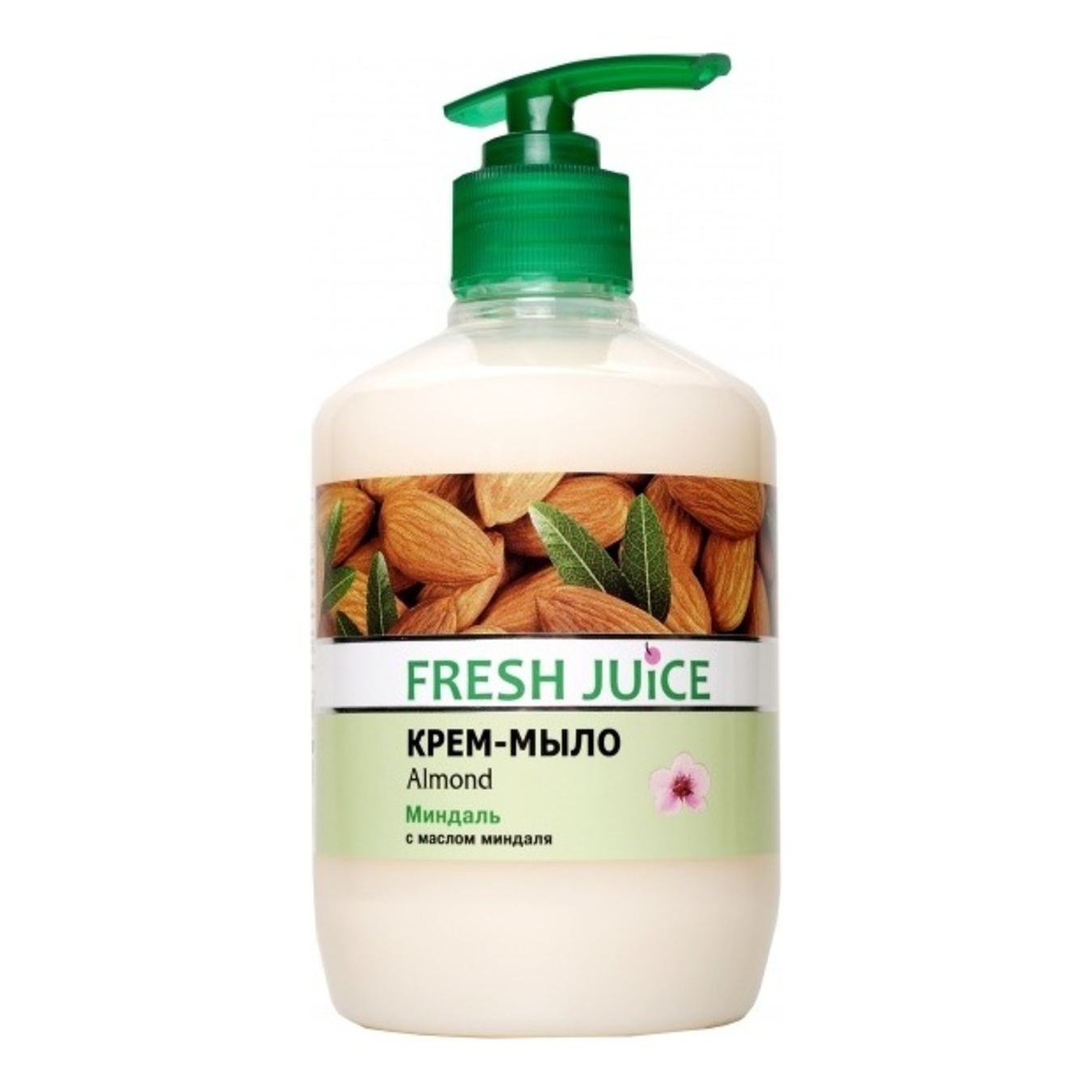  Fresh Juice Cream soap liquid Almond 460ml