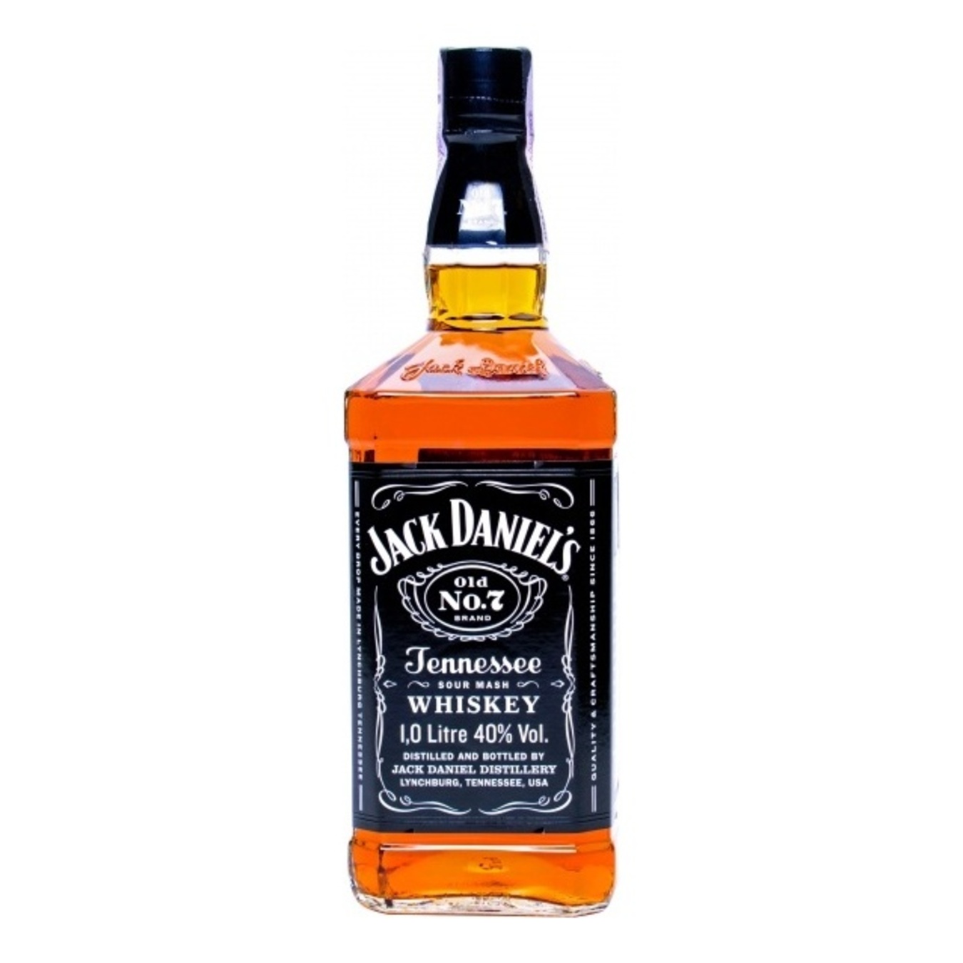 Jack Daniel`s Old No7 40% Whiskey 1l