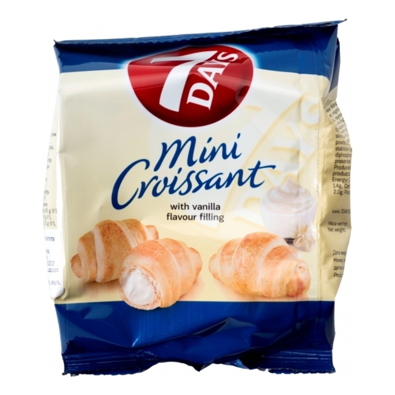 7DAYS vanilla Mini Croissant 60g