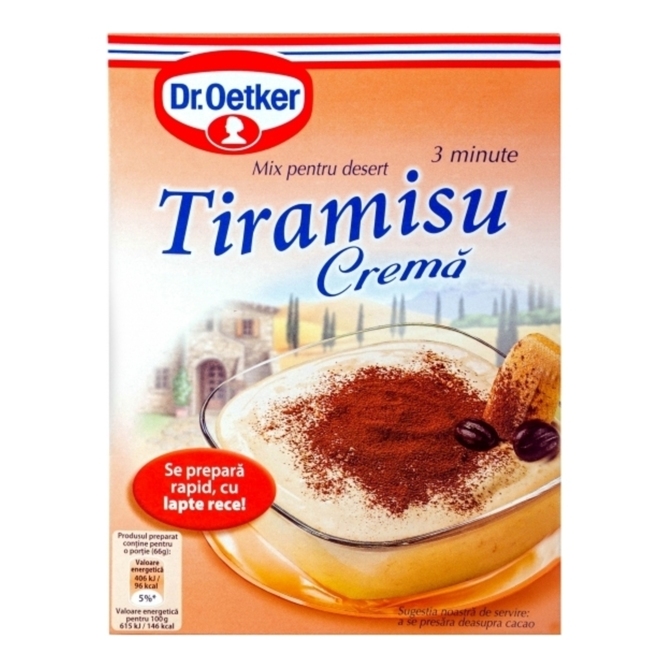 Dr.Oetker Tiramisu for desserts blend 60g