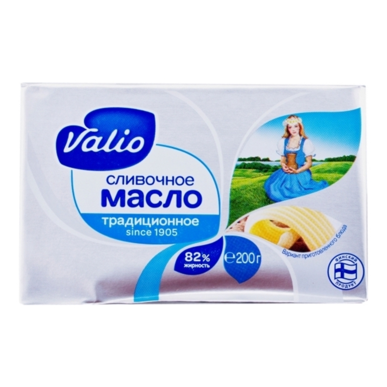 Valio Sweet Cream Butter Gluten-free 0,82 200g