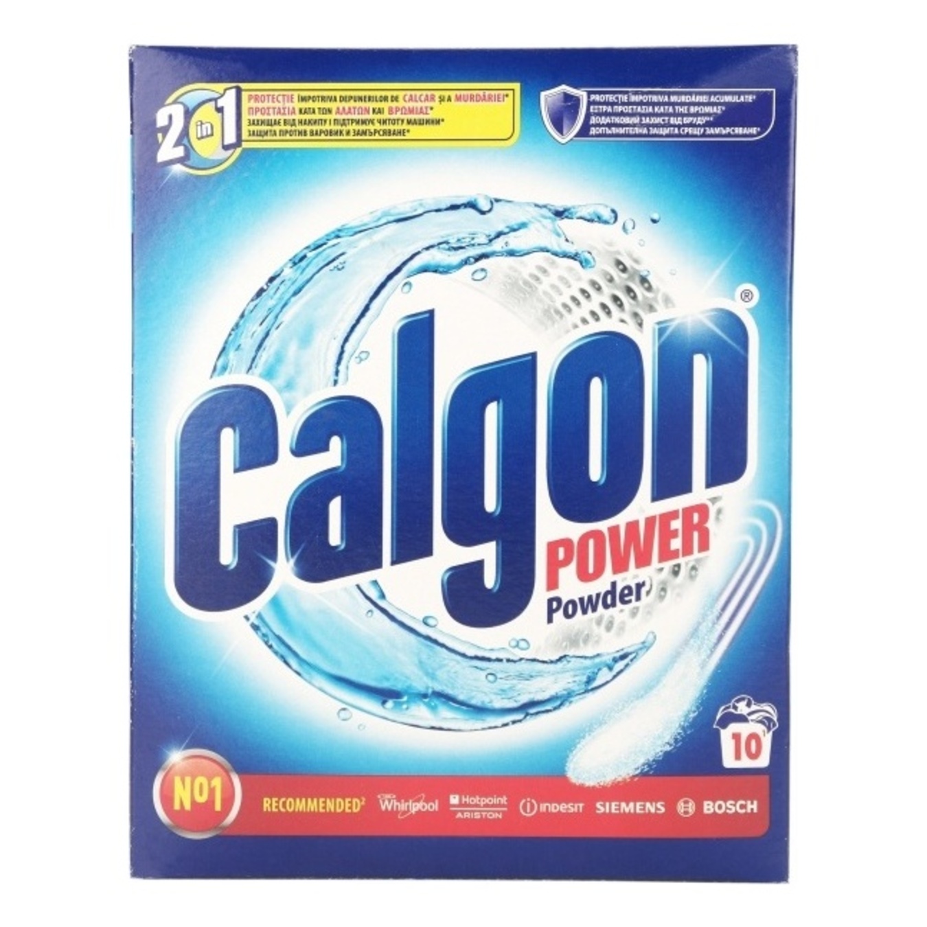 Calgon for softening water in washing machines 500g