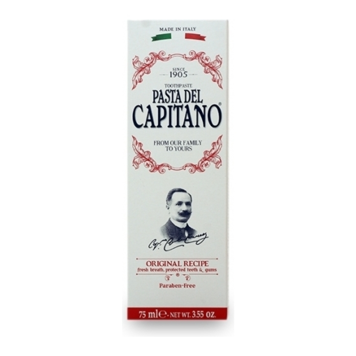 Зубна паста Pasta Del Capitano 1905 оригінальний рецепт 75мл