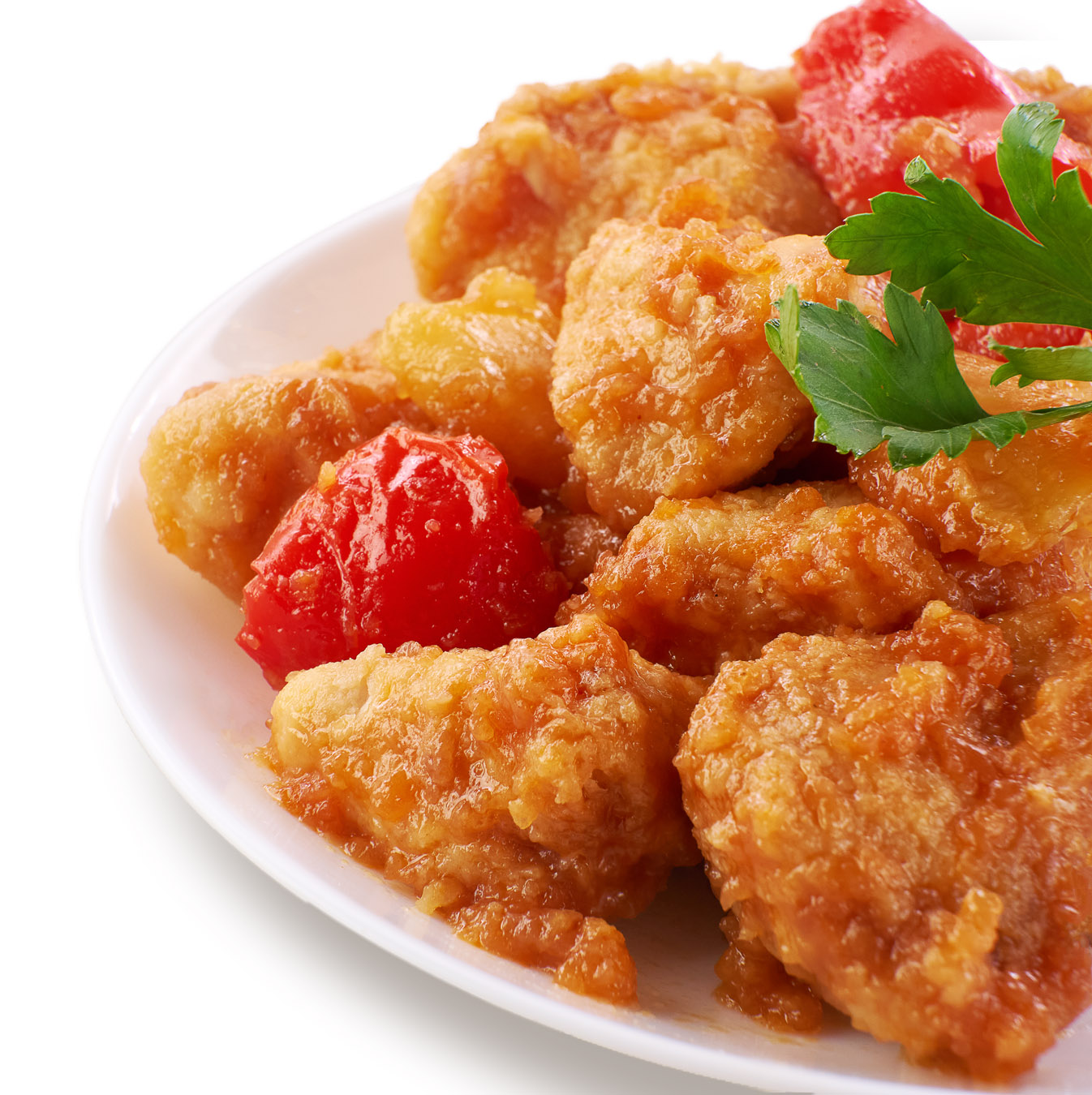 Chicken fillet in oriental 