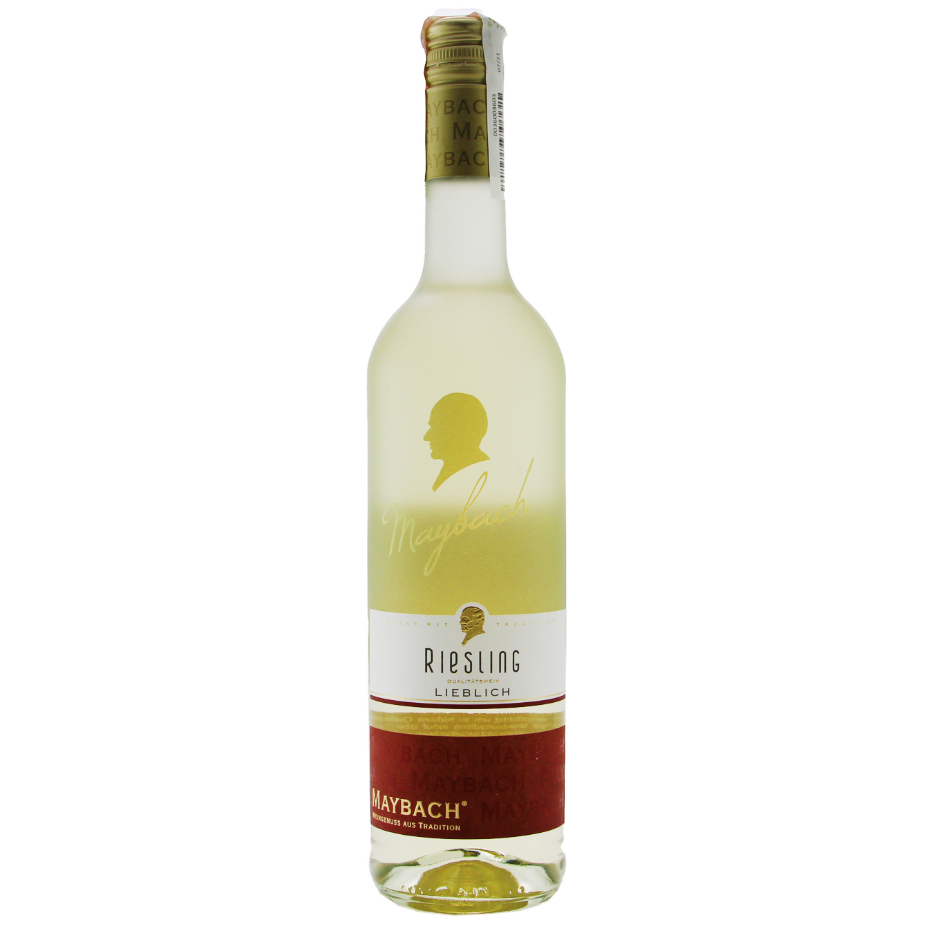 Вино Maybach Riesling Lieblich біле напівсолодке 95% 0,75л