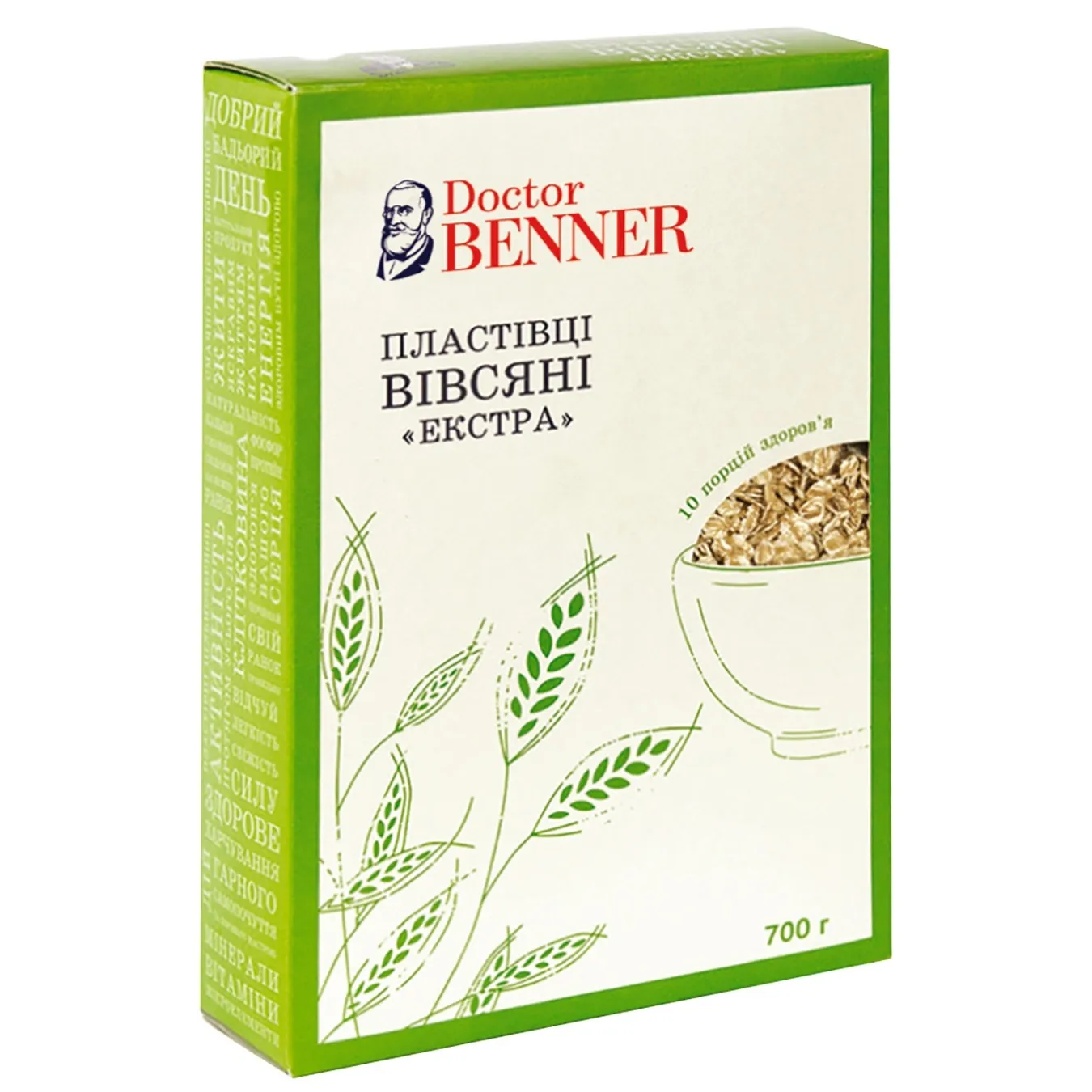 Dr. Benner Extra Oat Flakes 700g