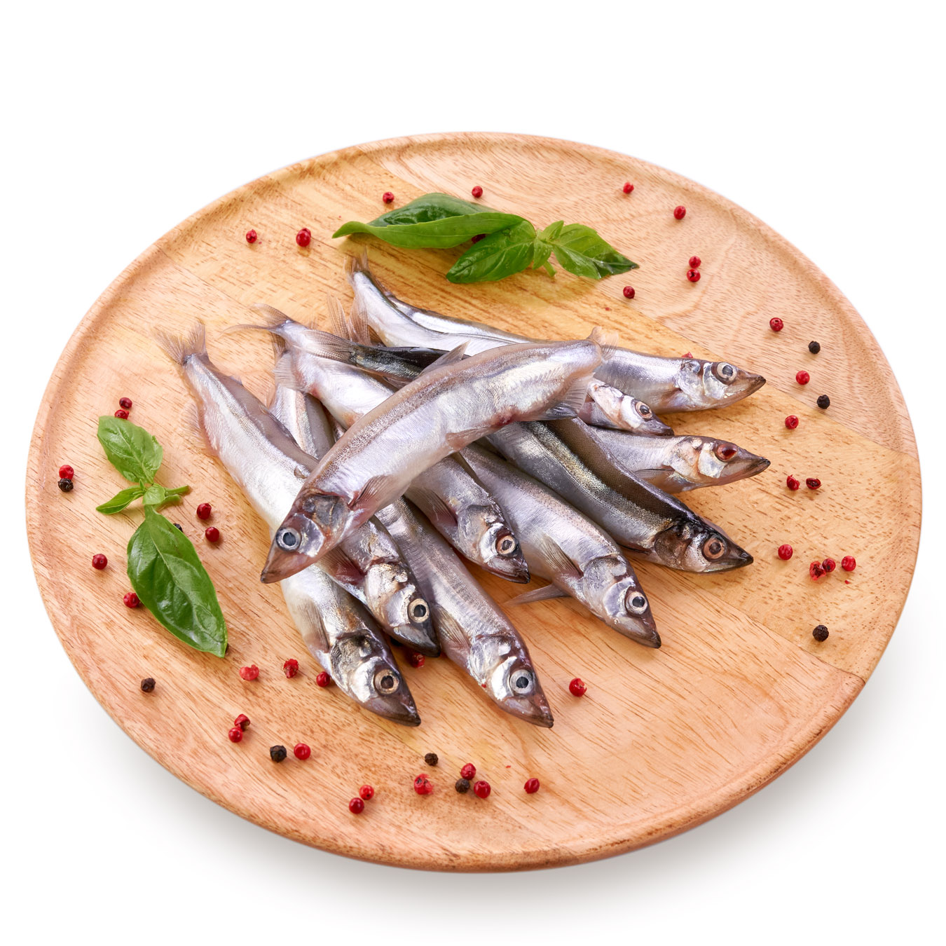 Lightly salted capelin