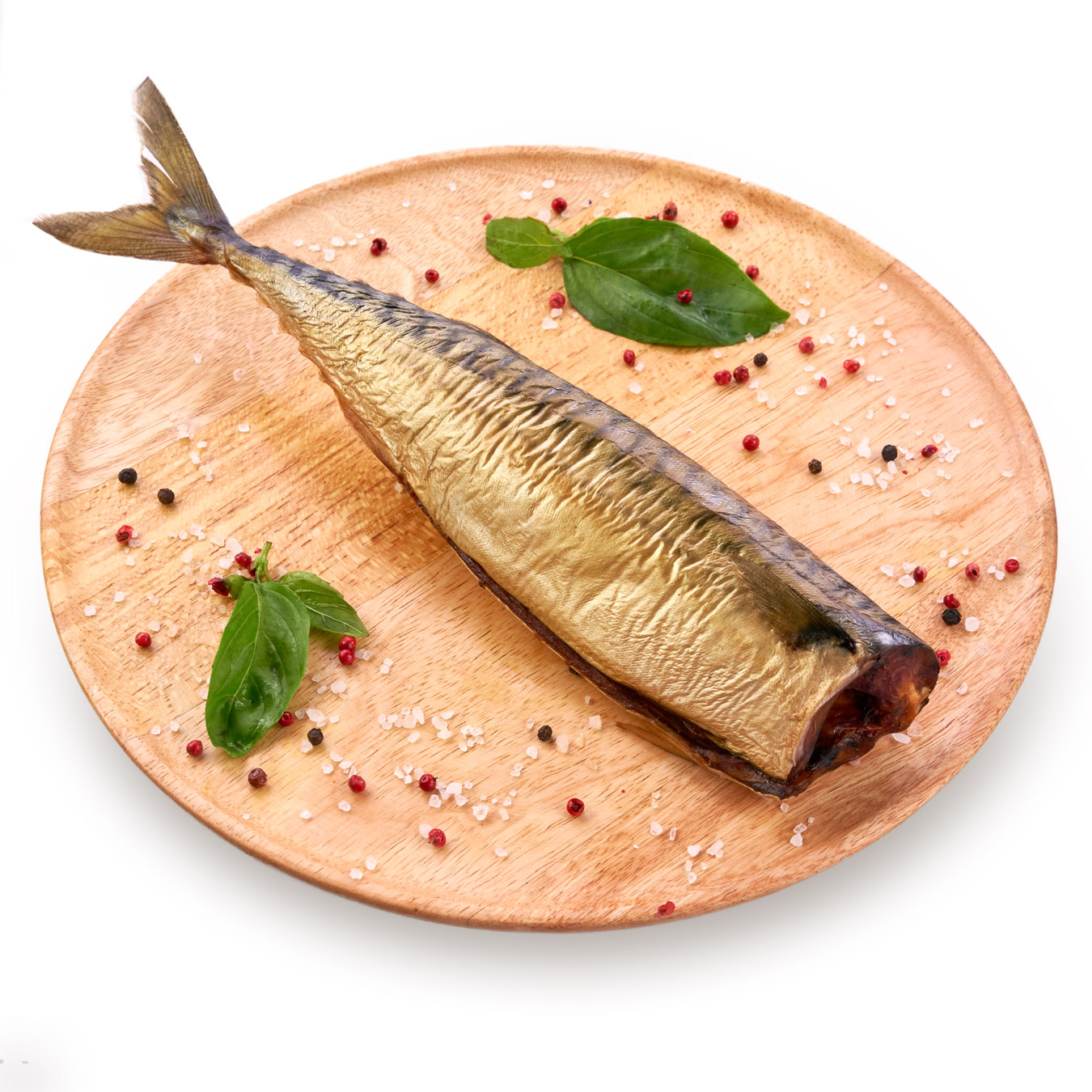 Chilled Cleaned Hot-Smoked Headless Mackerel
