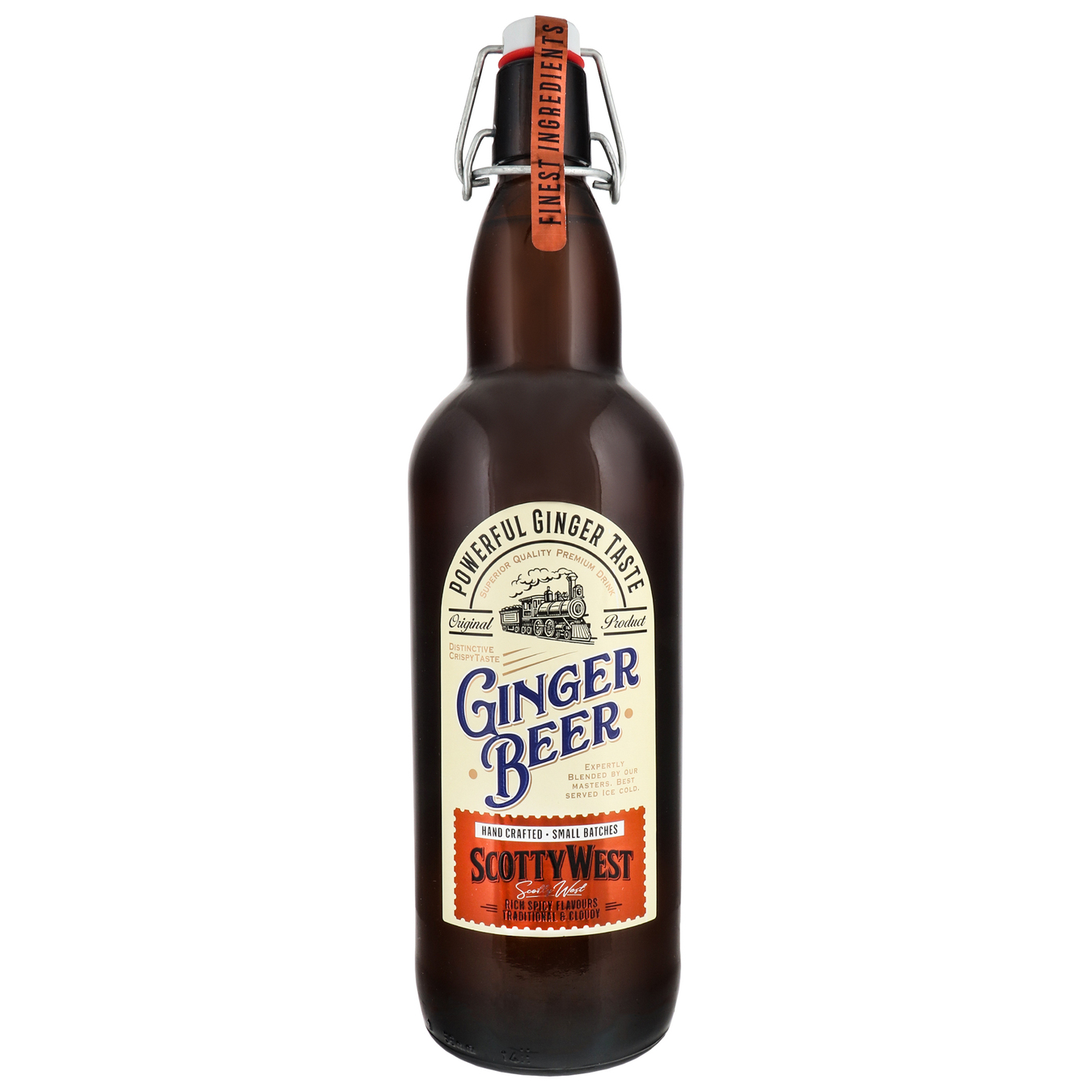 Carbonated Drink Scotty West Ginger 1l