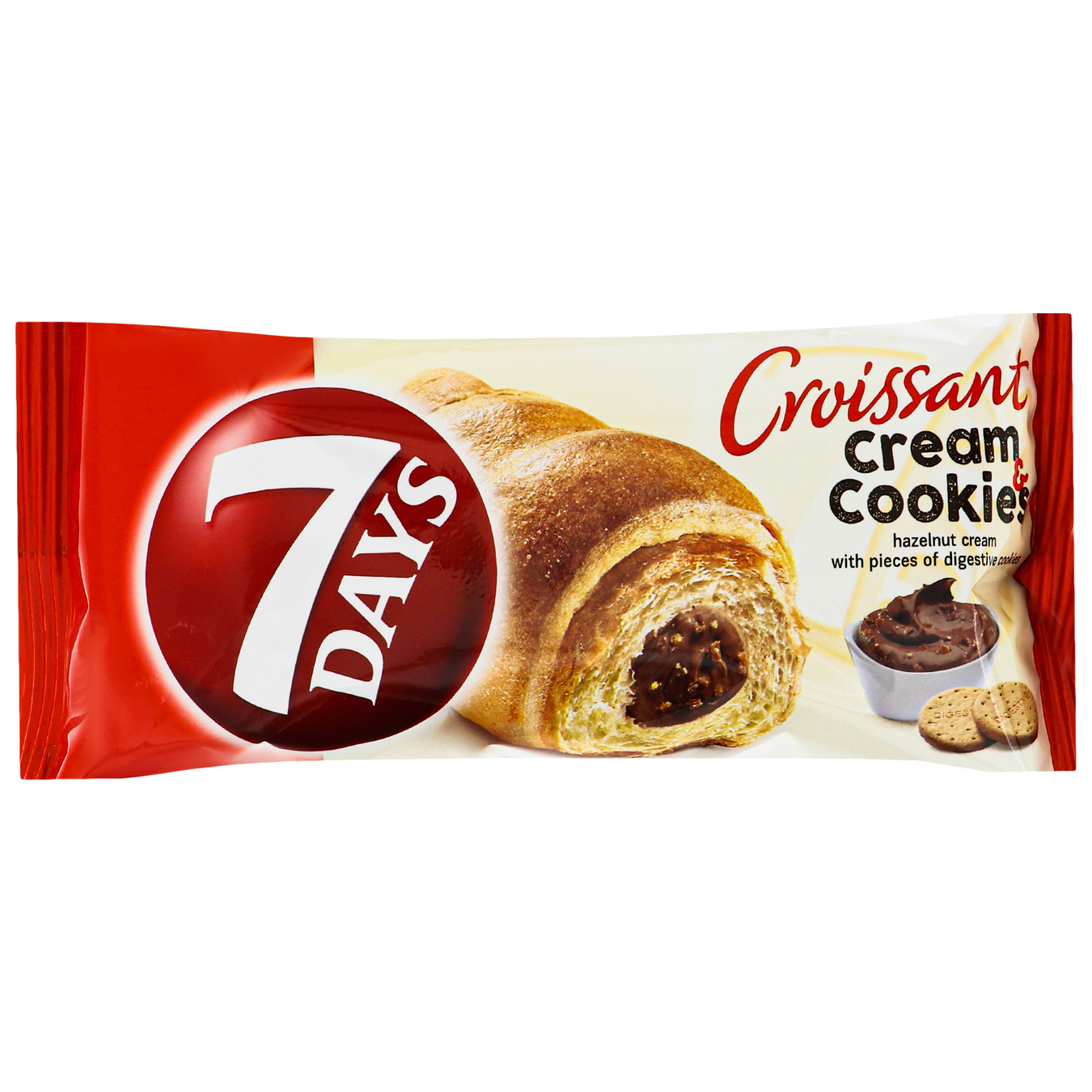 7DAYS with cream and nuts croissant 60g