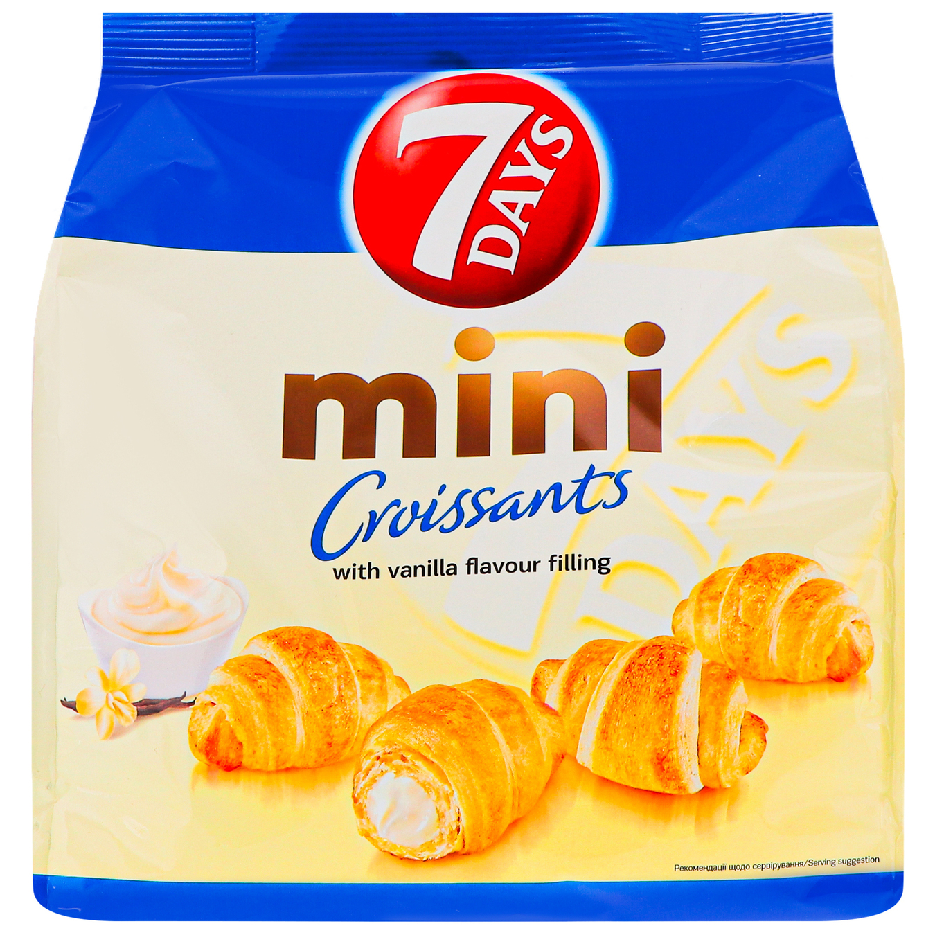 7DAYS Vanilla Cream Mini Croissant185g 2