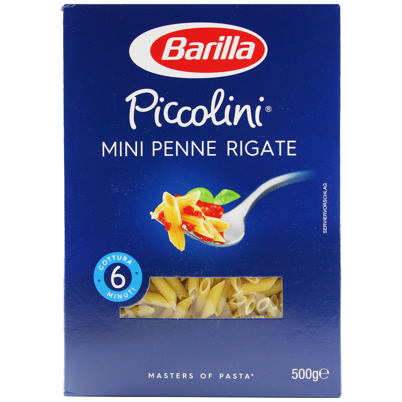 Barilla Piccolini Mini Penne Rigate Pasta 500g ᐈ Buy at a good price from  Novus