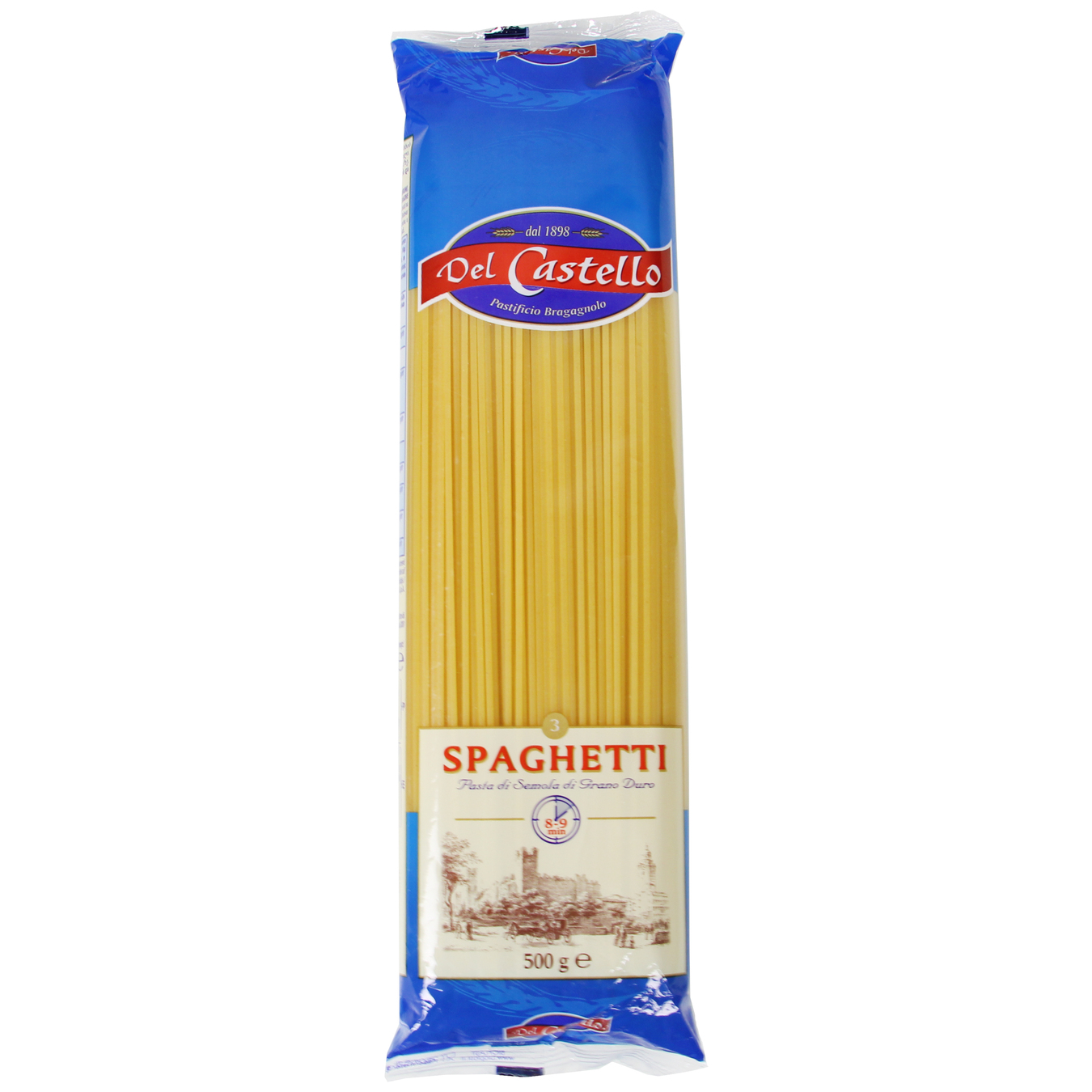 Макароны Del Castello Spaghetti №3 500г
