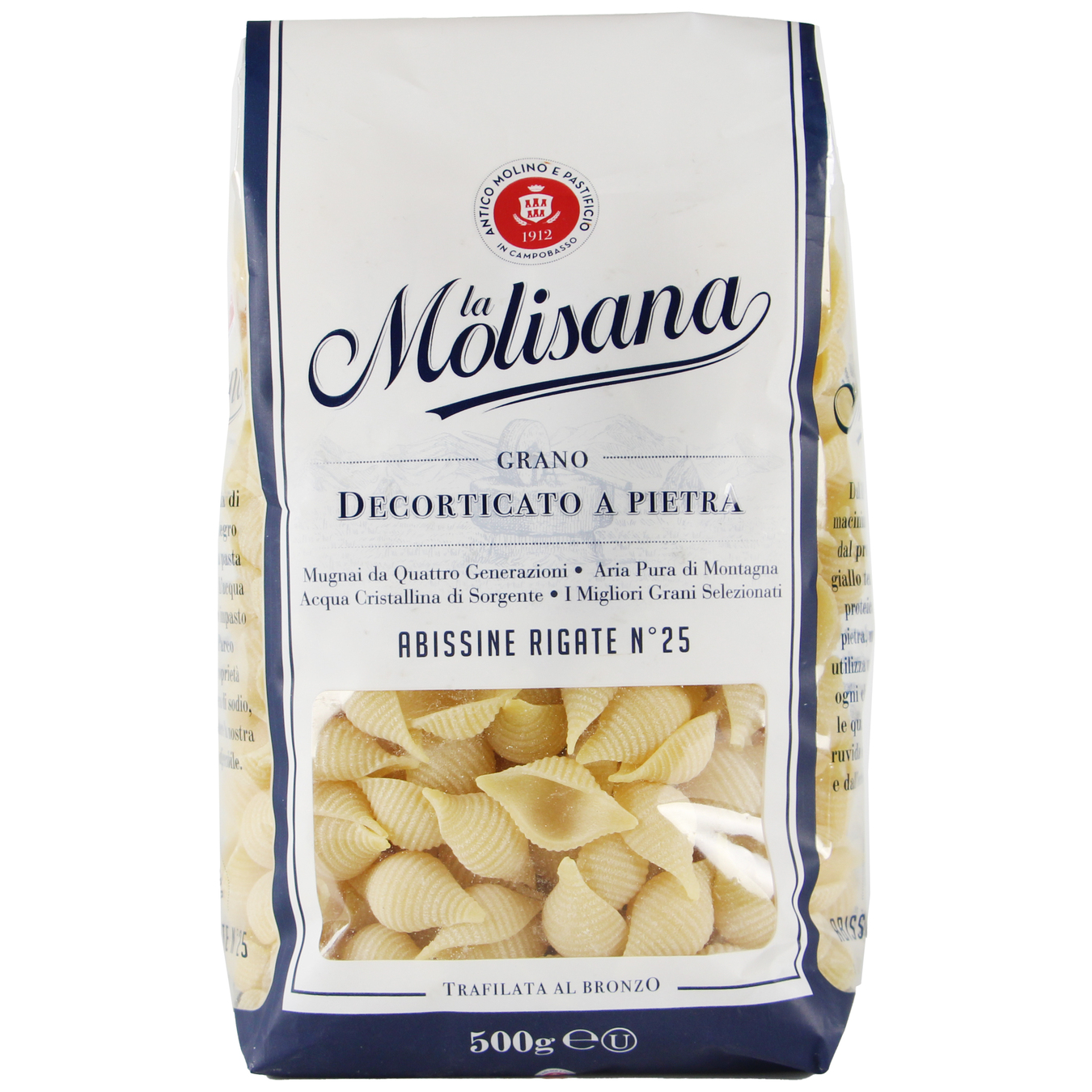 La Molisana №25 Abissine Rigate Pasta 500g