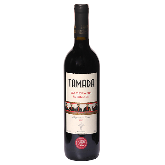 Вино GWS Tamada Саперави красное сухое 13% 0,75л