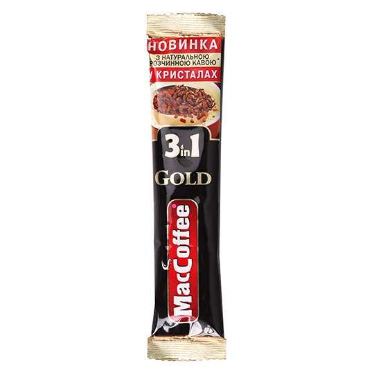 Coffee drink MacCoffee Gold 3in1 instant 16g