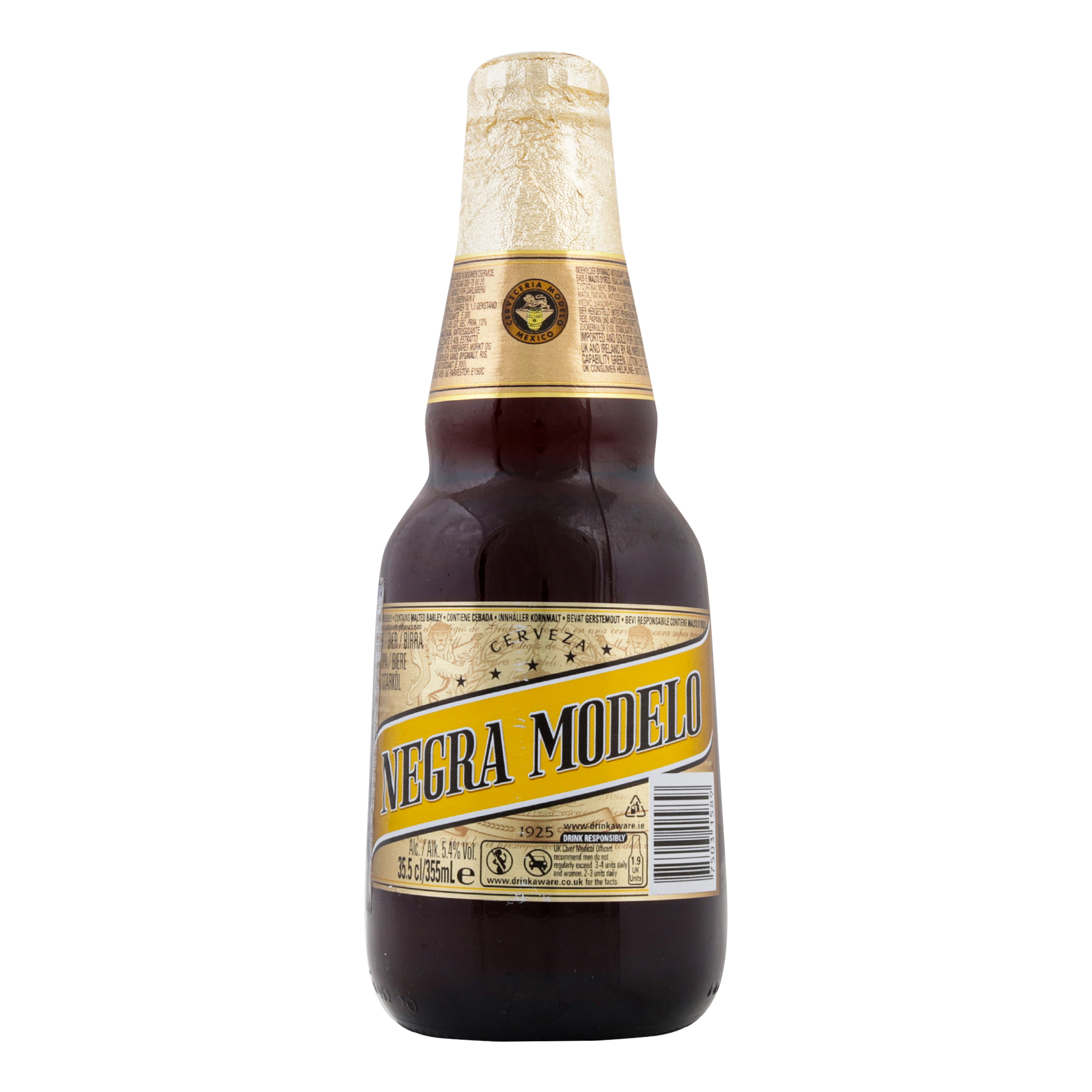 Пиво Modelo Negra темное 5,4% 0,355л