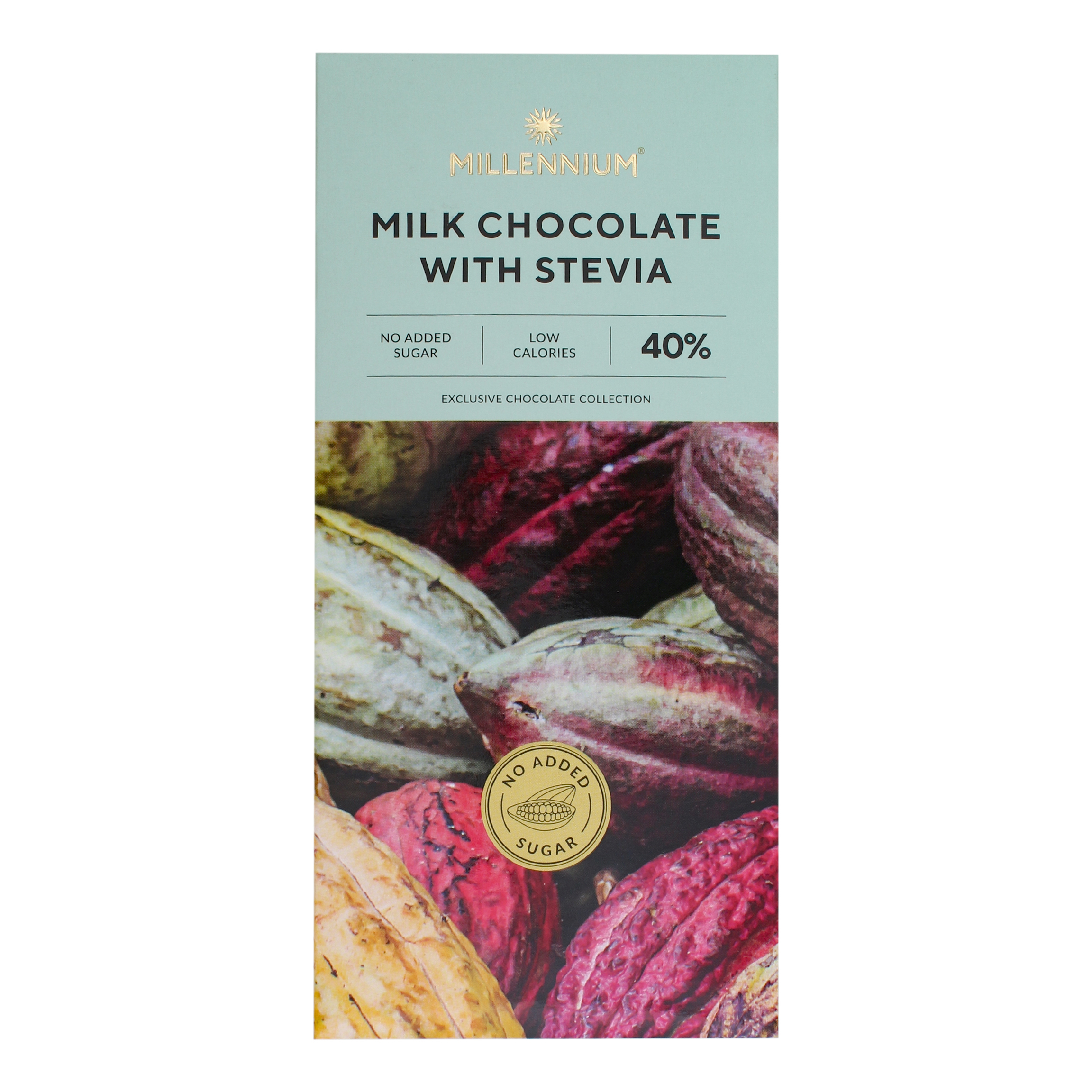 Millennium milk chocolate with stevia with sweeteners 100g
