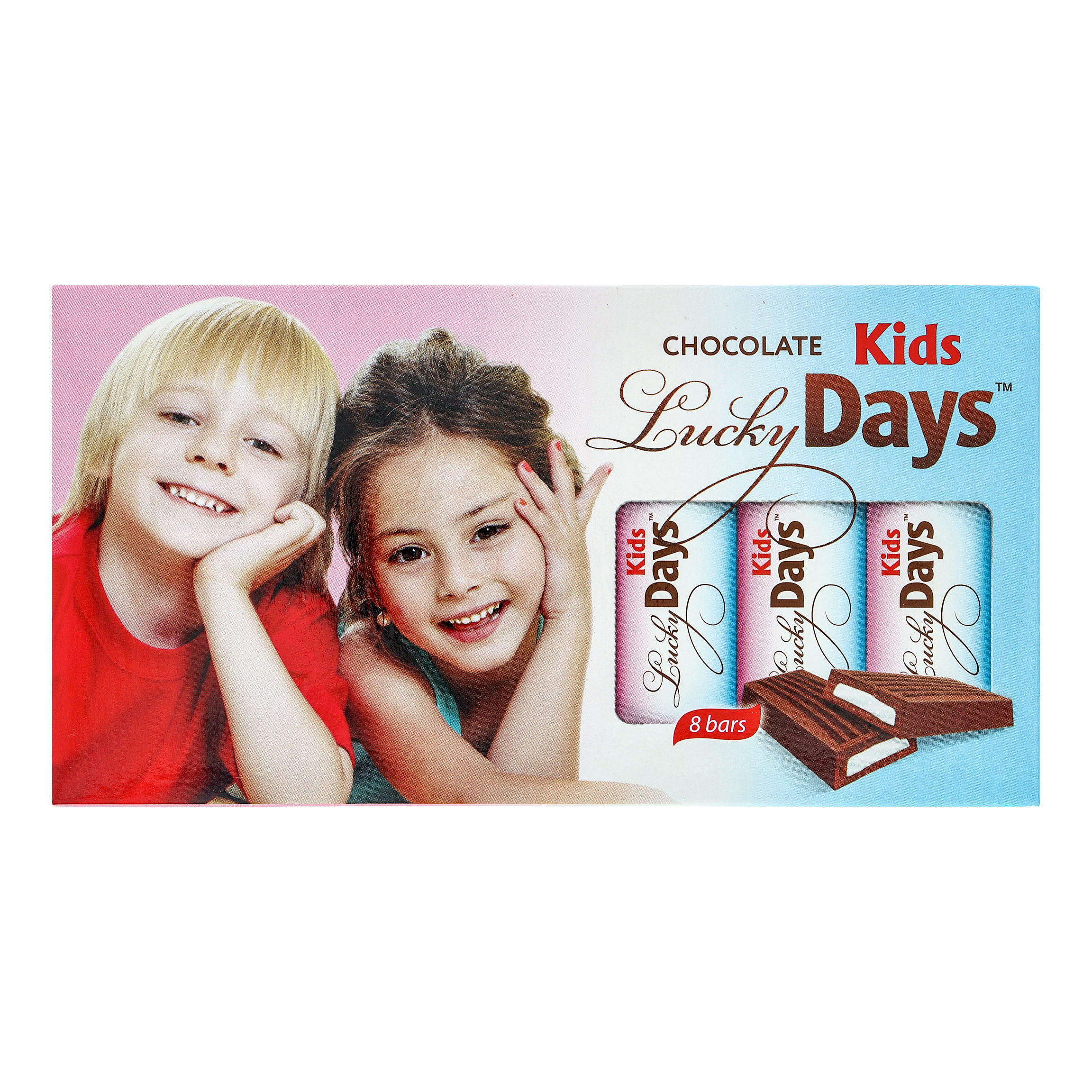 Milk chocolate Lucky Days with milk filling 100g