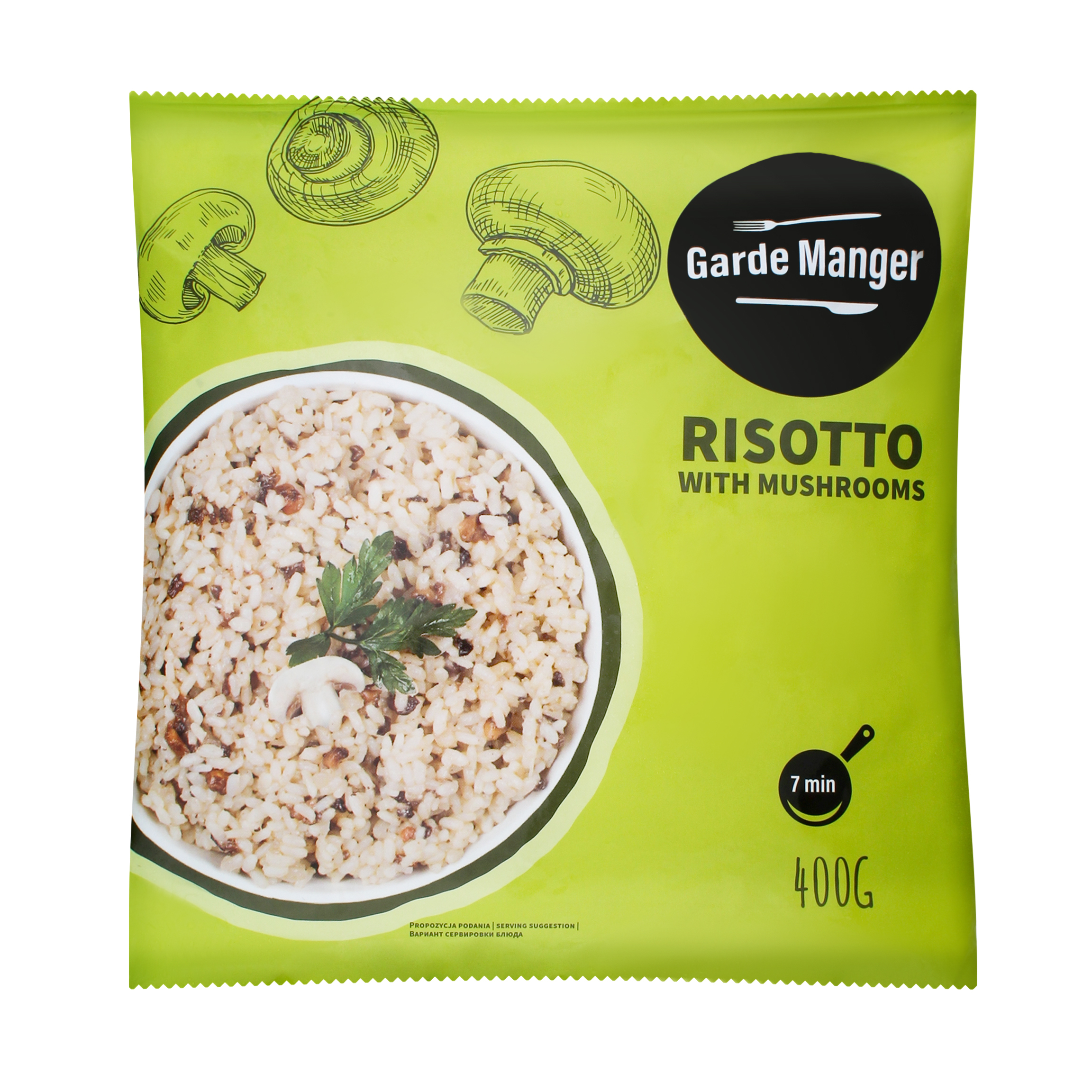 Frozen mix Garde Manger Risotto with mushrooms 400g