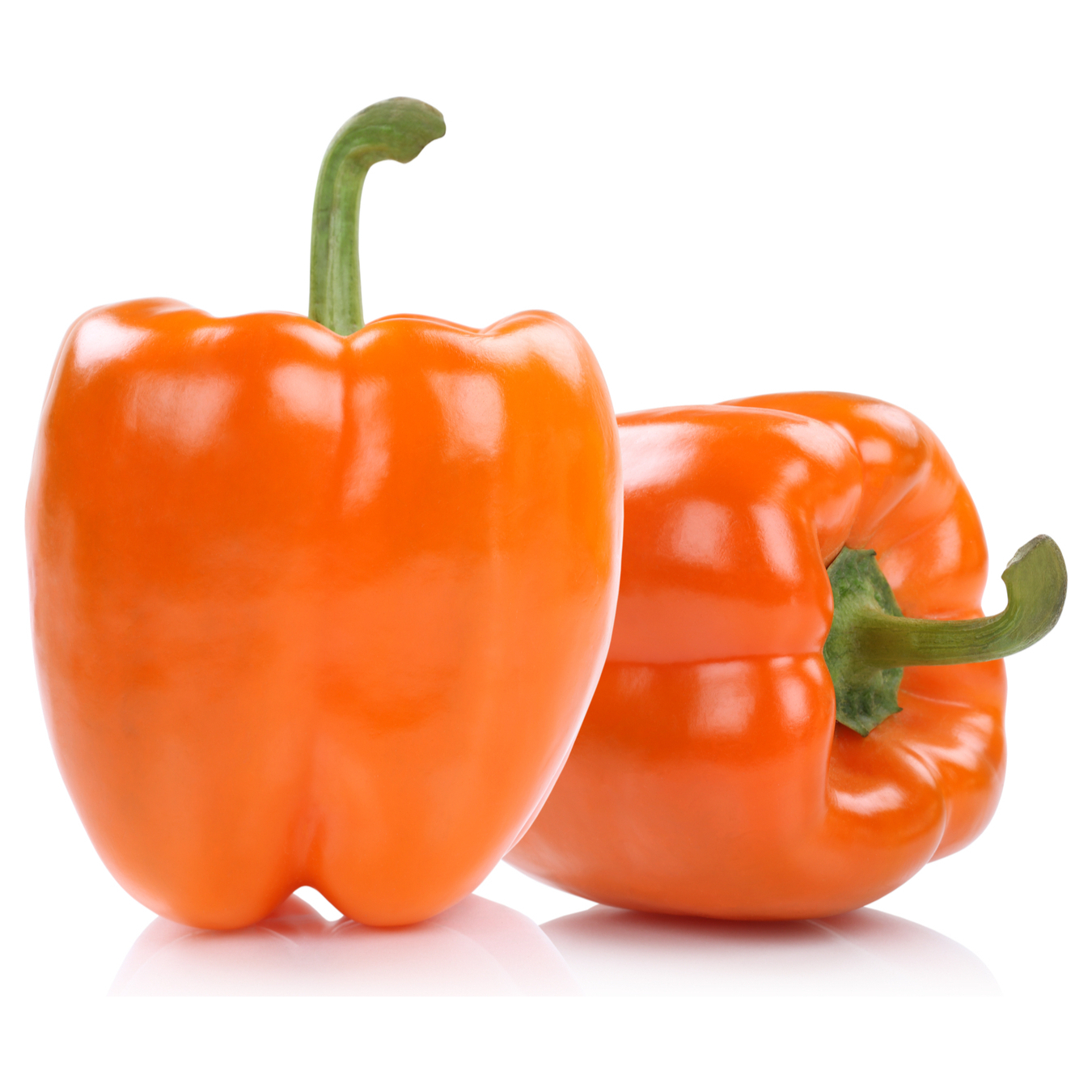 Orange pepper import