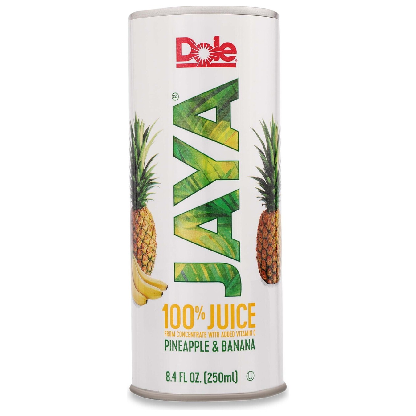 Dole Jaya Pineapple Banana Juice Can 0,25l